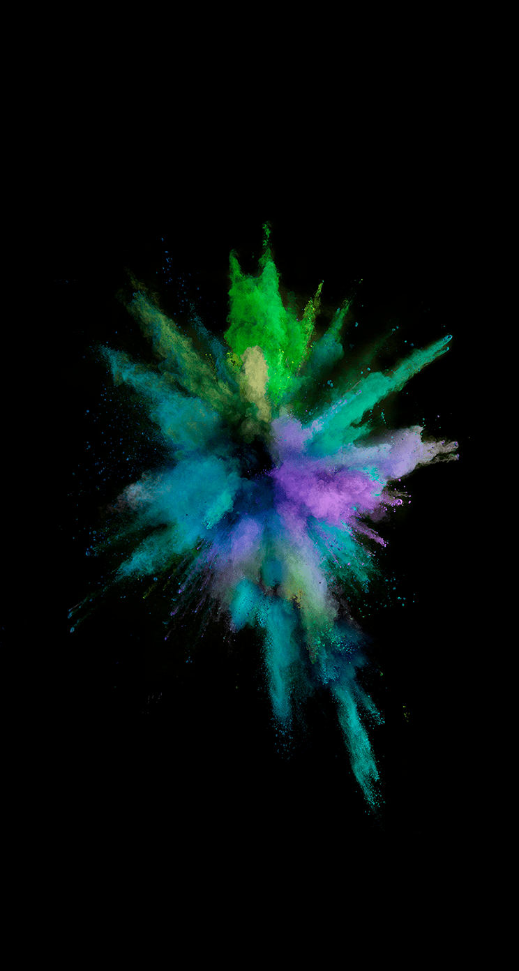 iOS 9 Wallpaper Powder Blue Official iOS 9 Stock Wallpaper