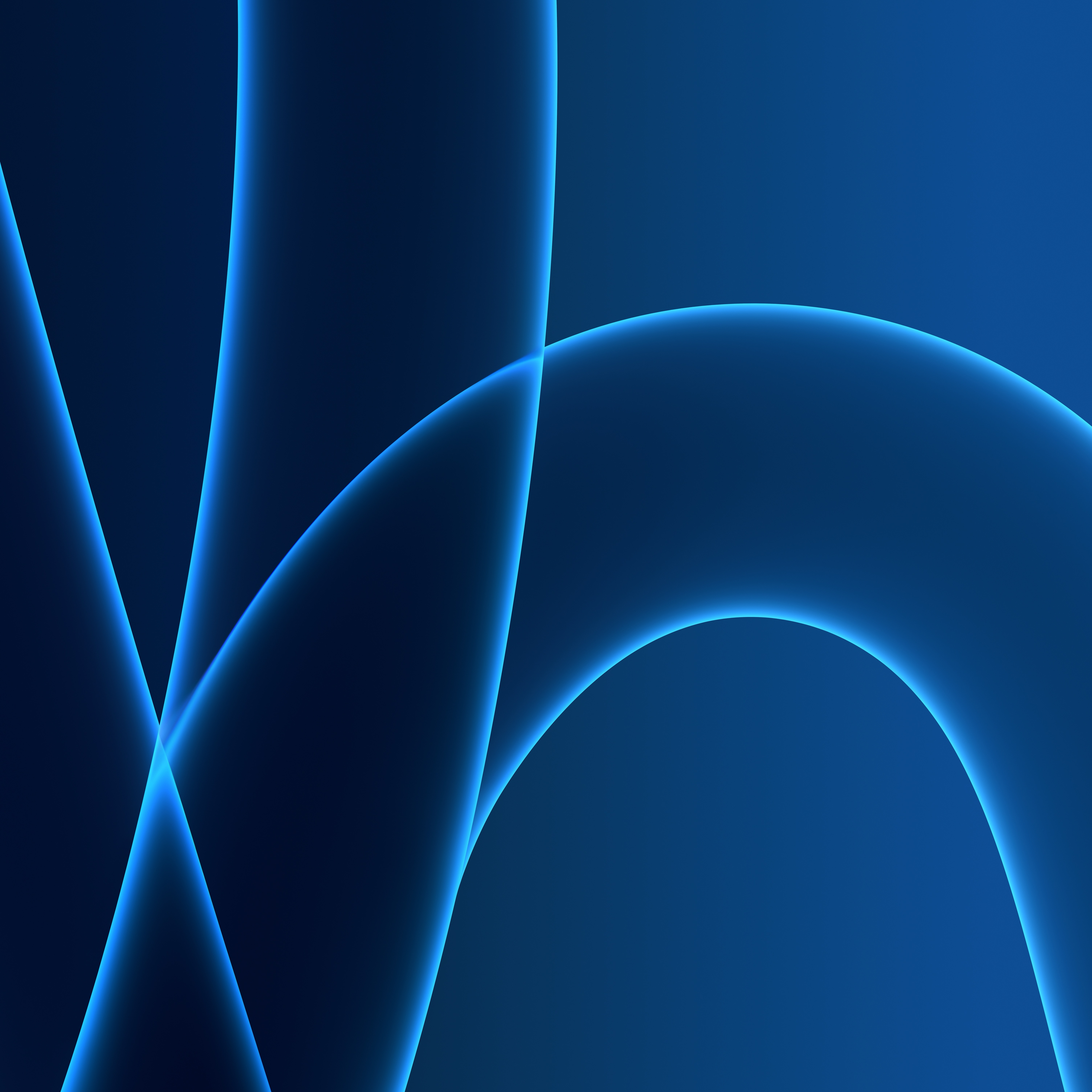 New iMac M1 Hello Blue (Dark) 6K Wallpapers Central