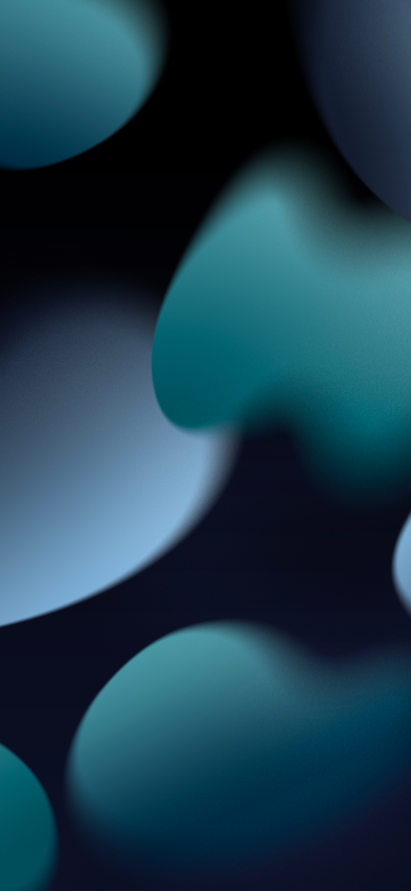 iOS 15 Blue Modd (Dark) Wallpapers Central