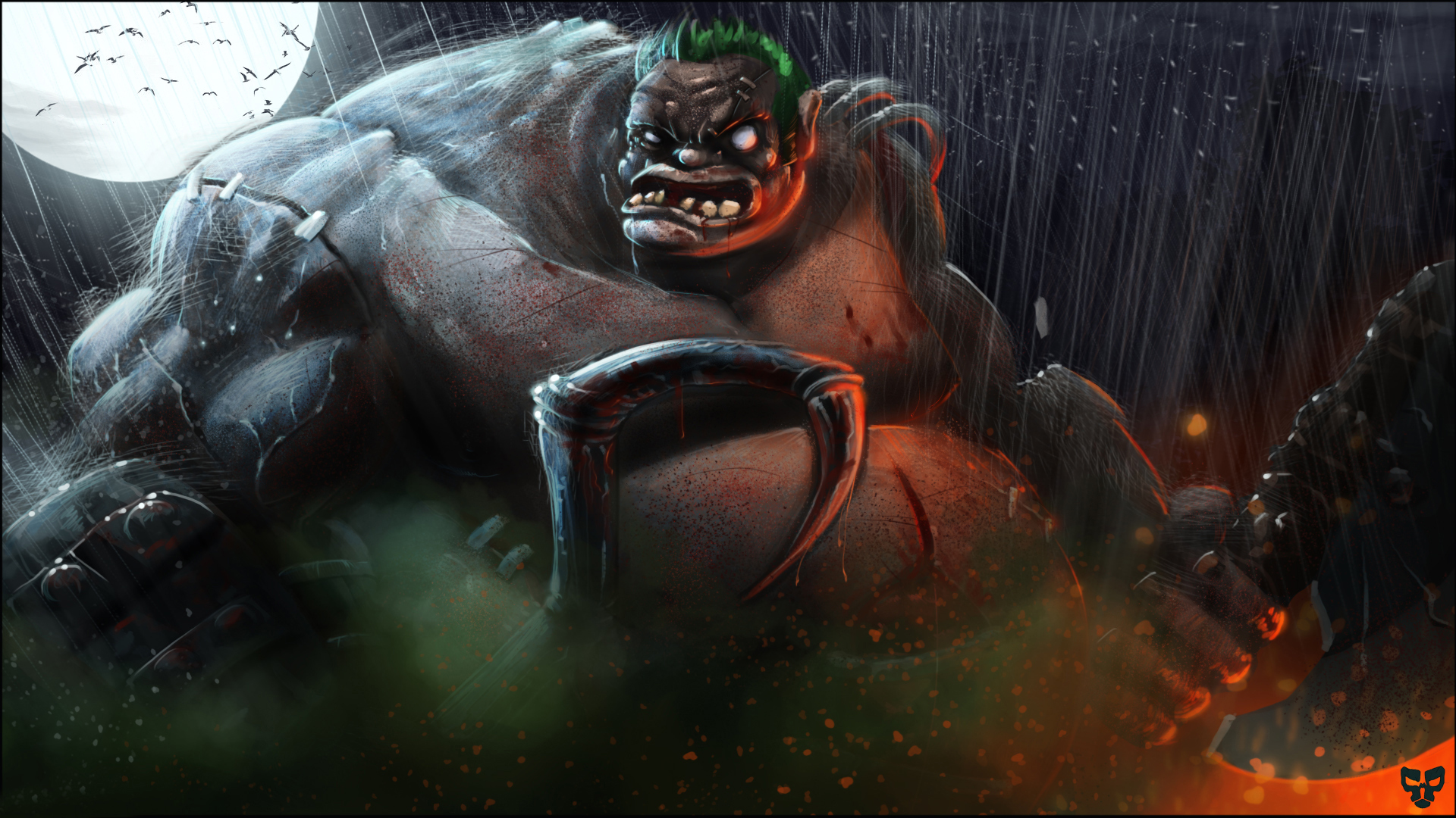 Pudge ART Wallpapers Dota 2 Wallpapers Dota 2 private