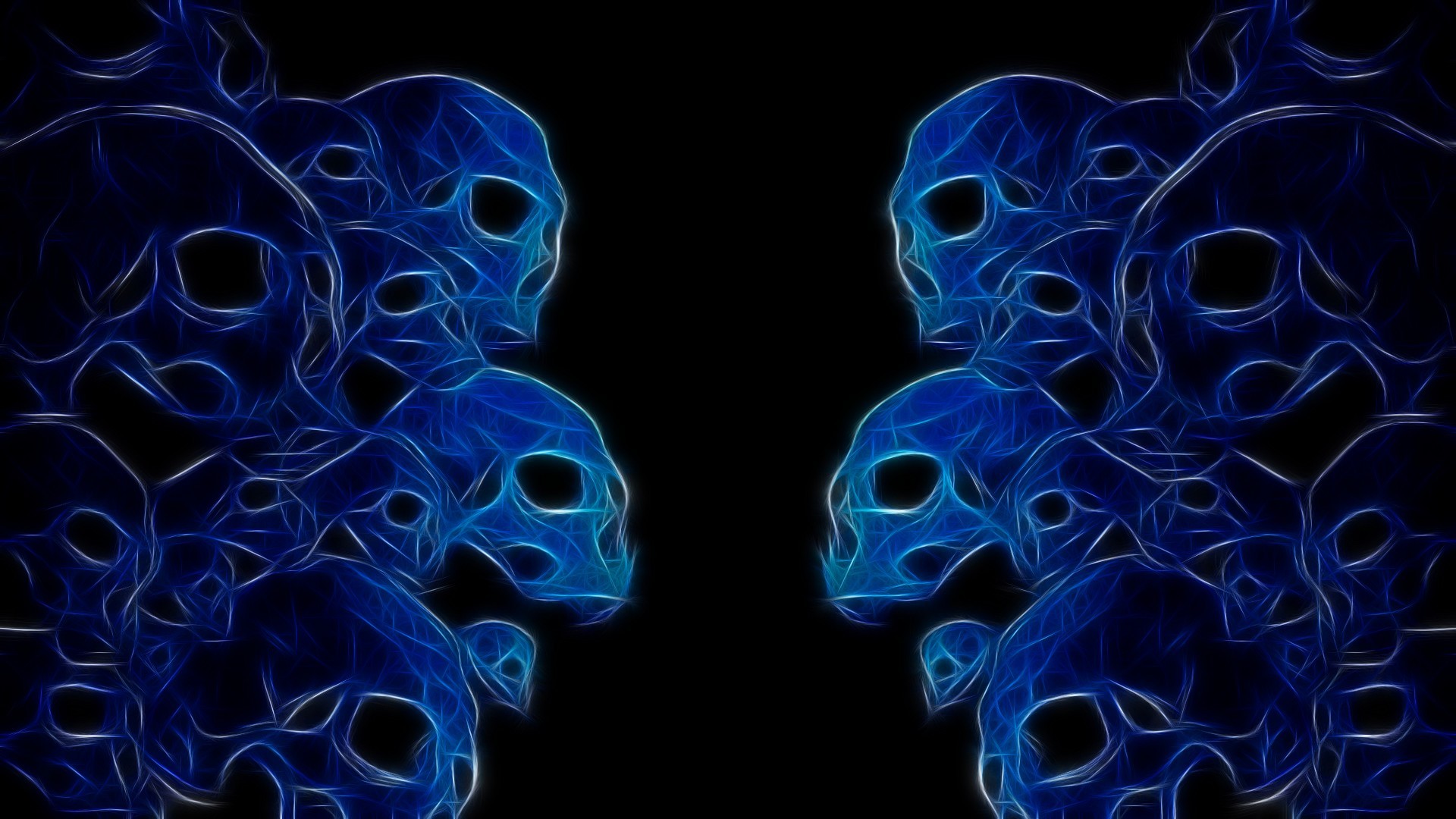 Blue Skull Wallpaper (54+ pictures)