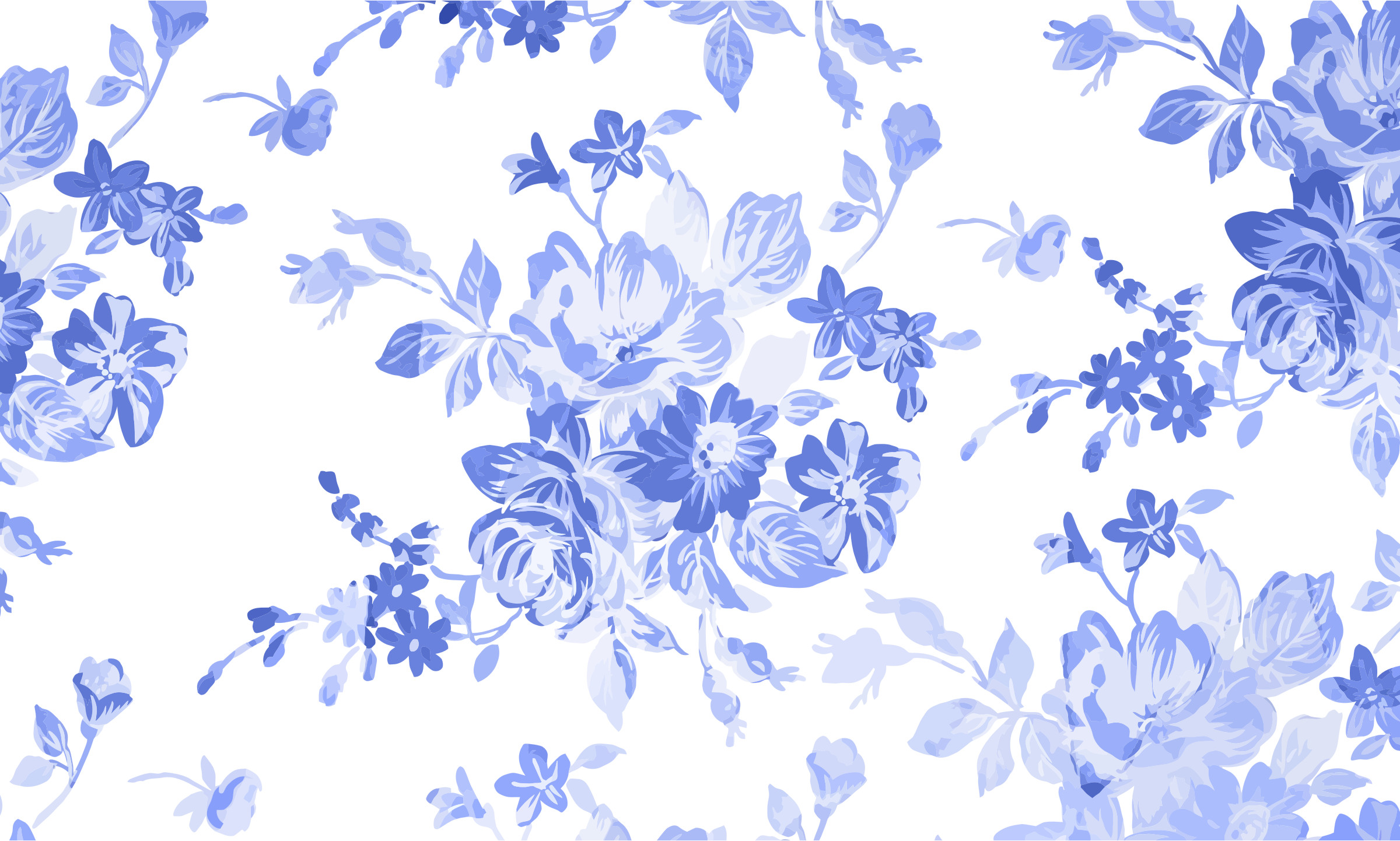 Blue Flowers Background (53+ pictures)