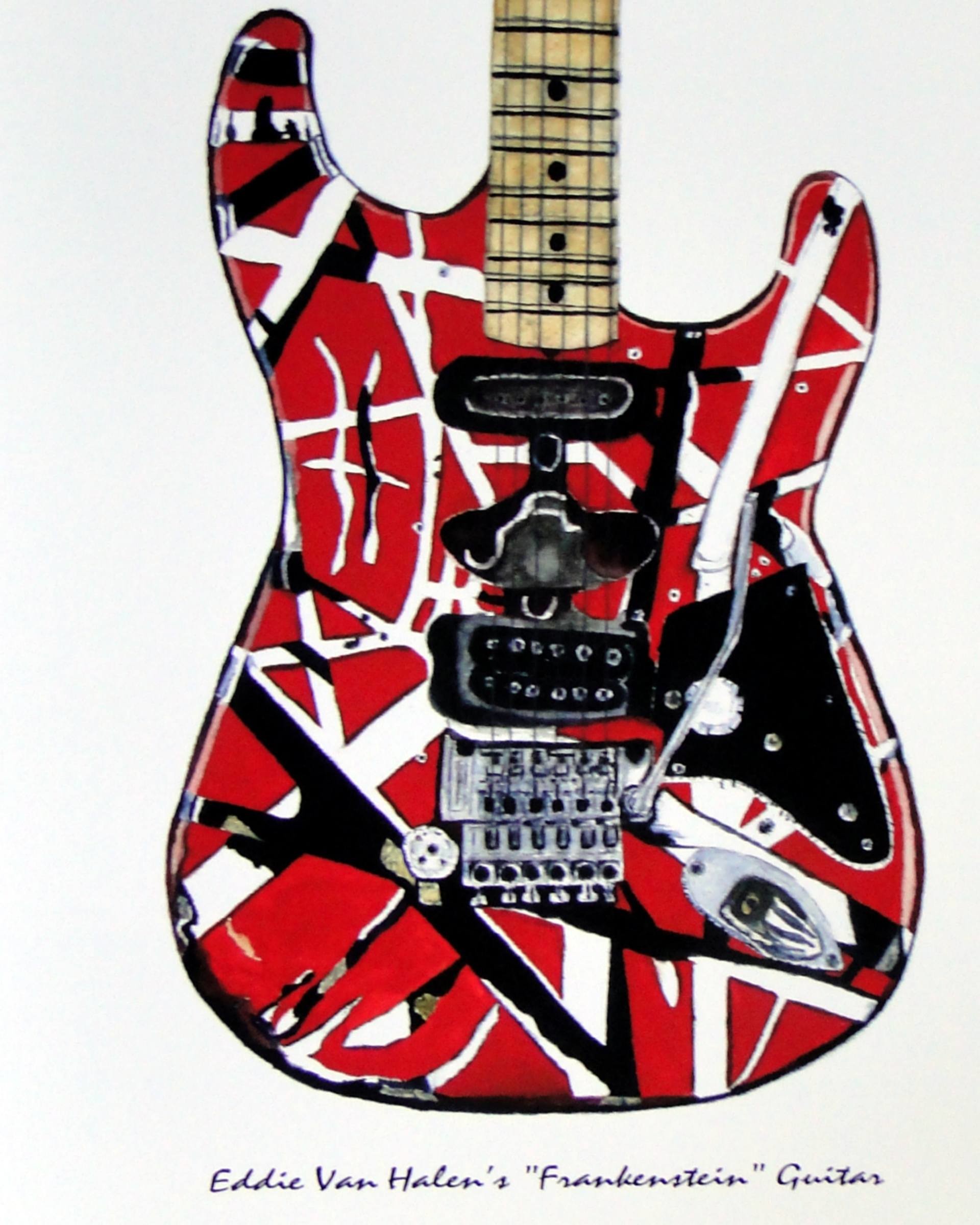 Eddie Van Halen Guitar Wallpaper (54+ pictures)