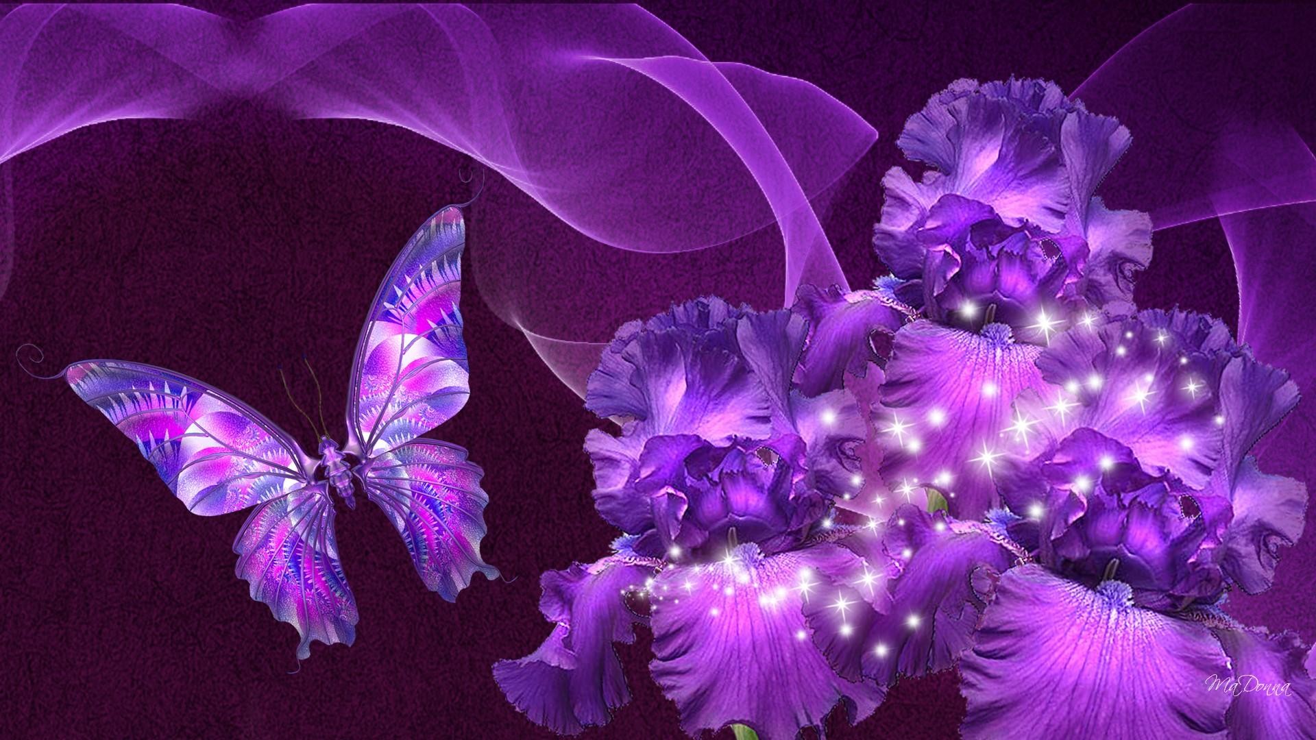 Purple Butterfly Wallpapers (57+ pictures)