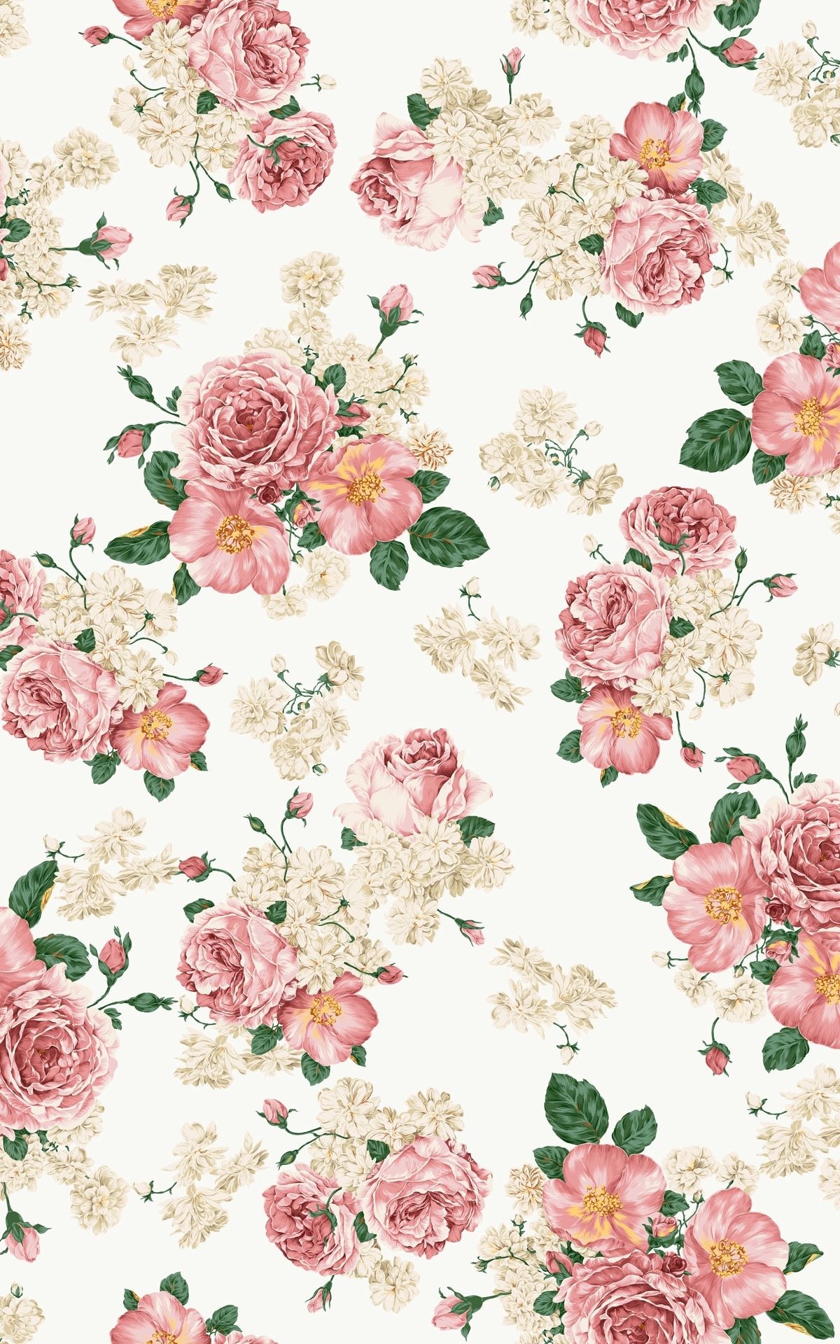 Vintage Flowers Wallpaper (68+ pictures)