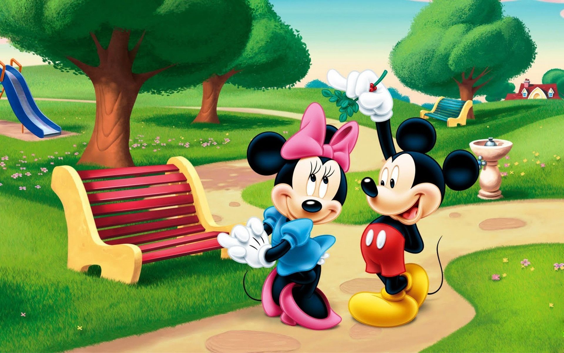Minnie and Mickey Mouse Wallpapers (56+ pictures)