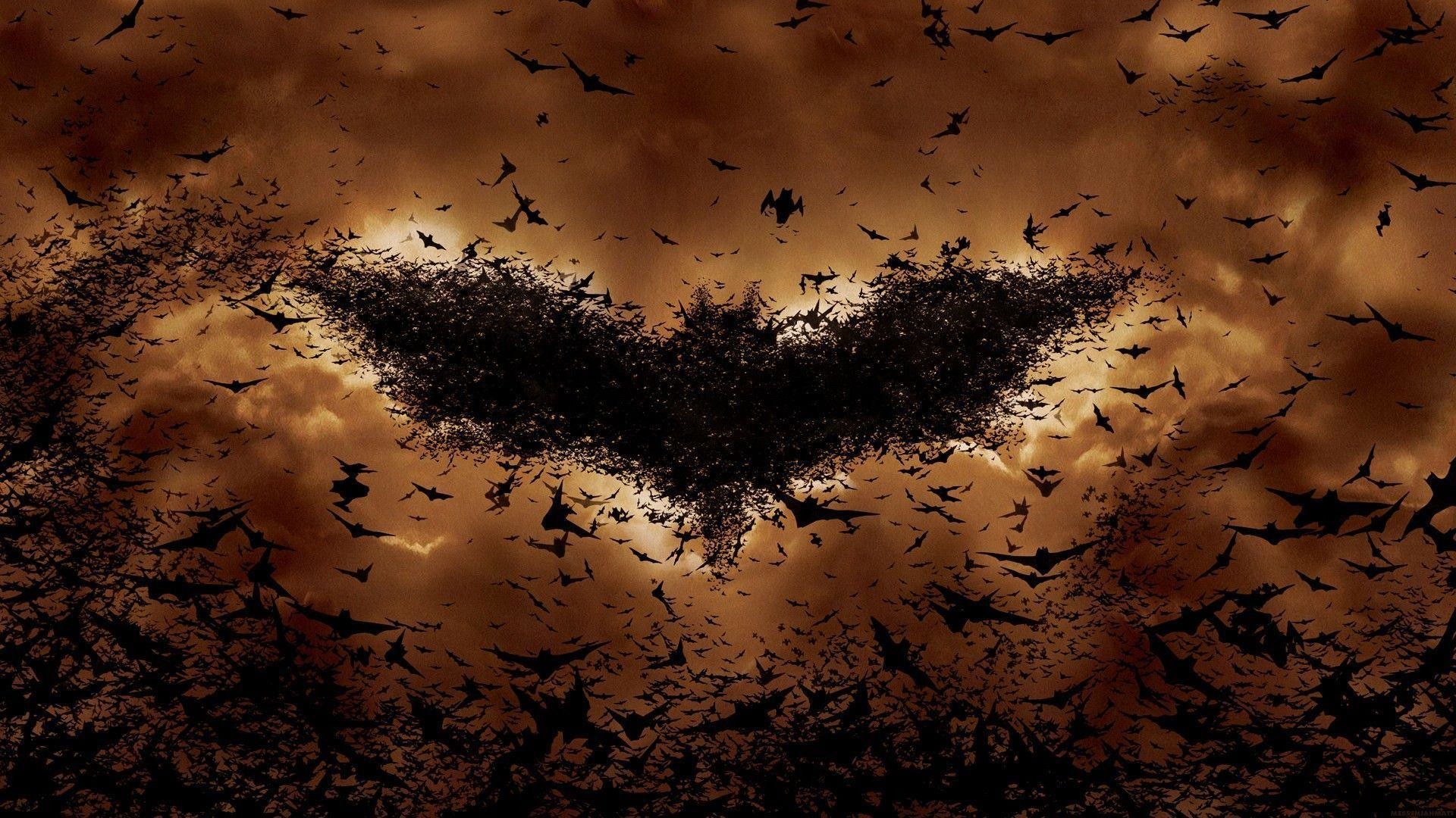 Flying Bats Wallpaper