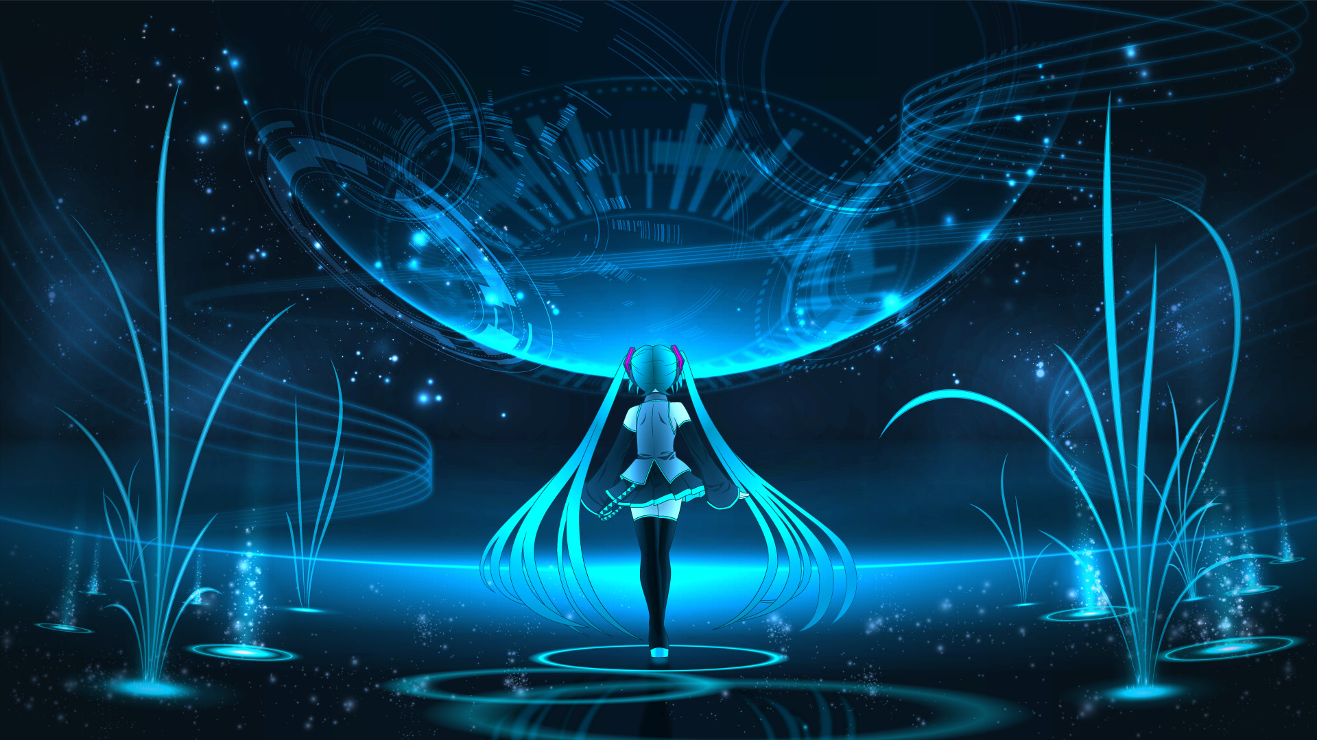 Anime Neon Wallpaper 58 фото