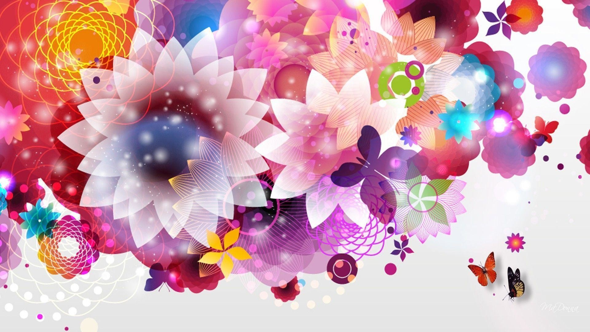 Bright Flower Wallpaper (71+ pictures)