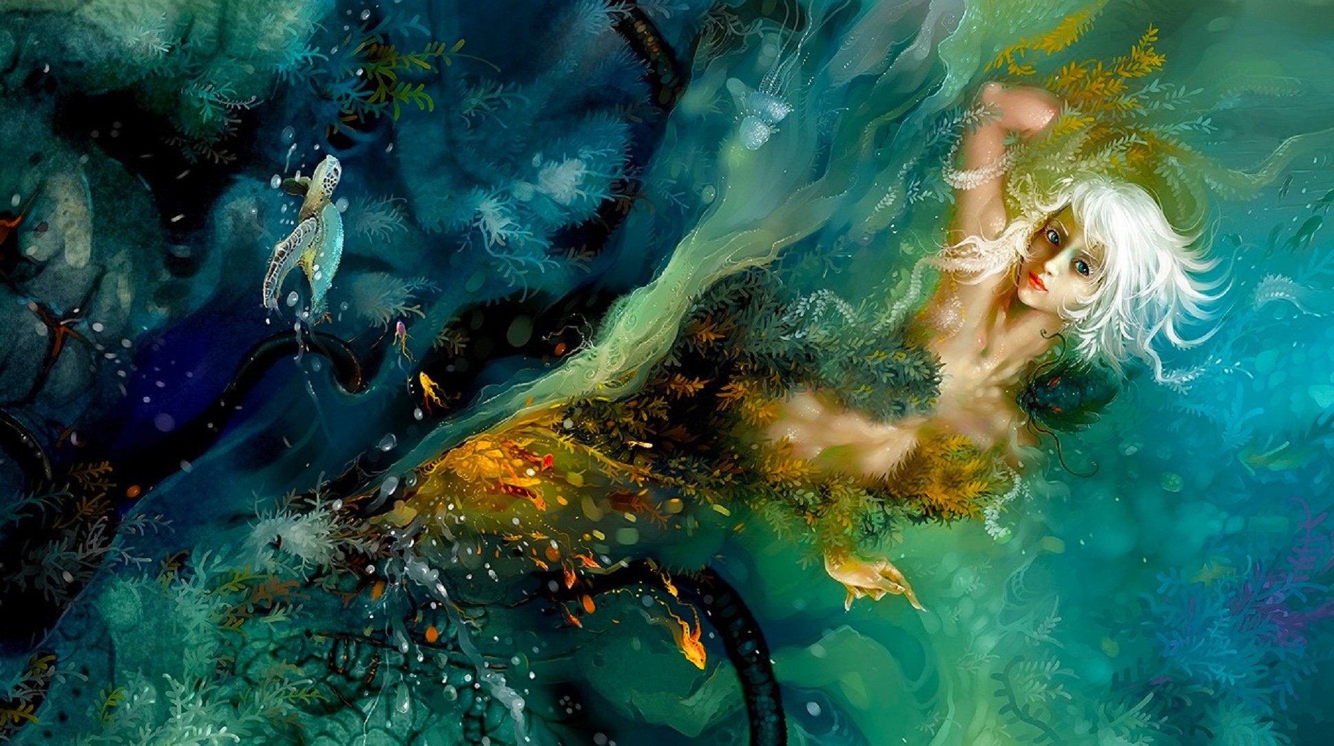 Fantasy Mermaid Wallpaper (72+ pictures)