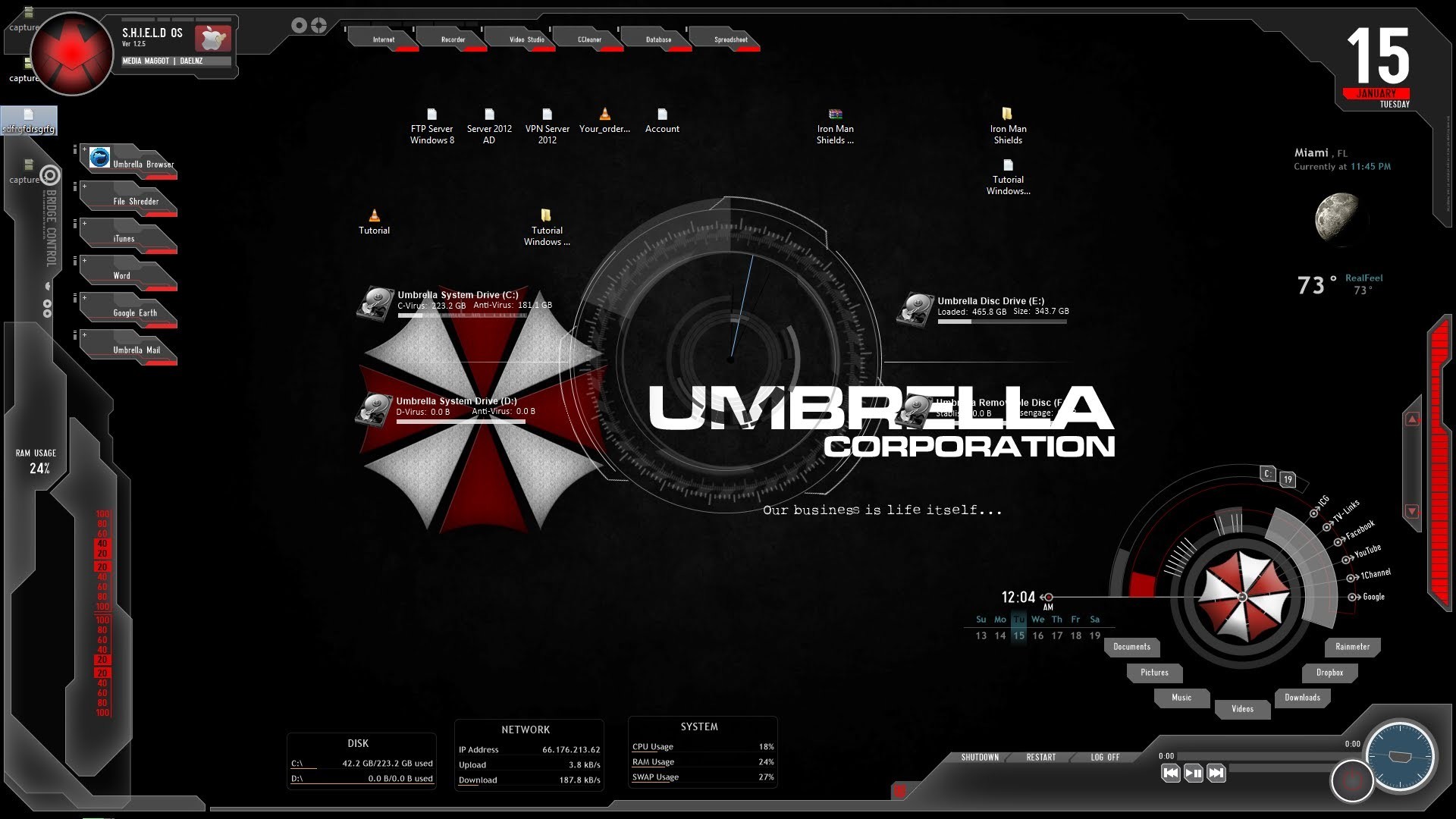 Umbrella Corporation Wallpapers (67+ pictures) WallpaperSet