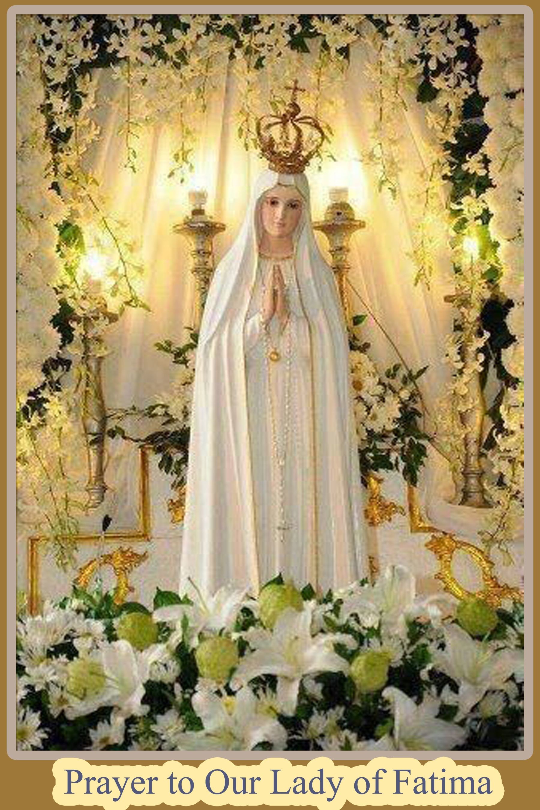 Our Lady of Fatima Wallpapers (53+ pictures)