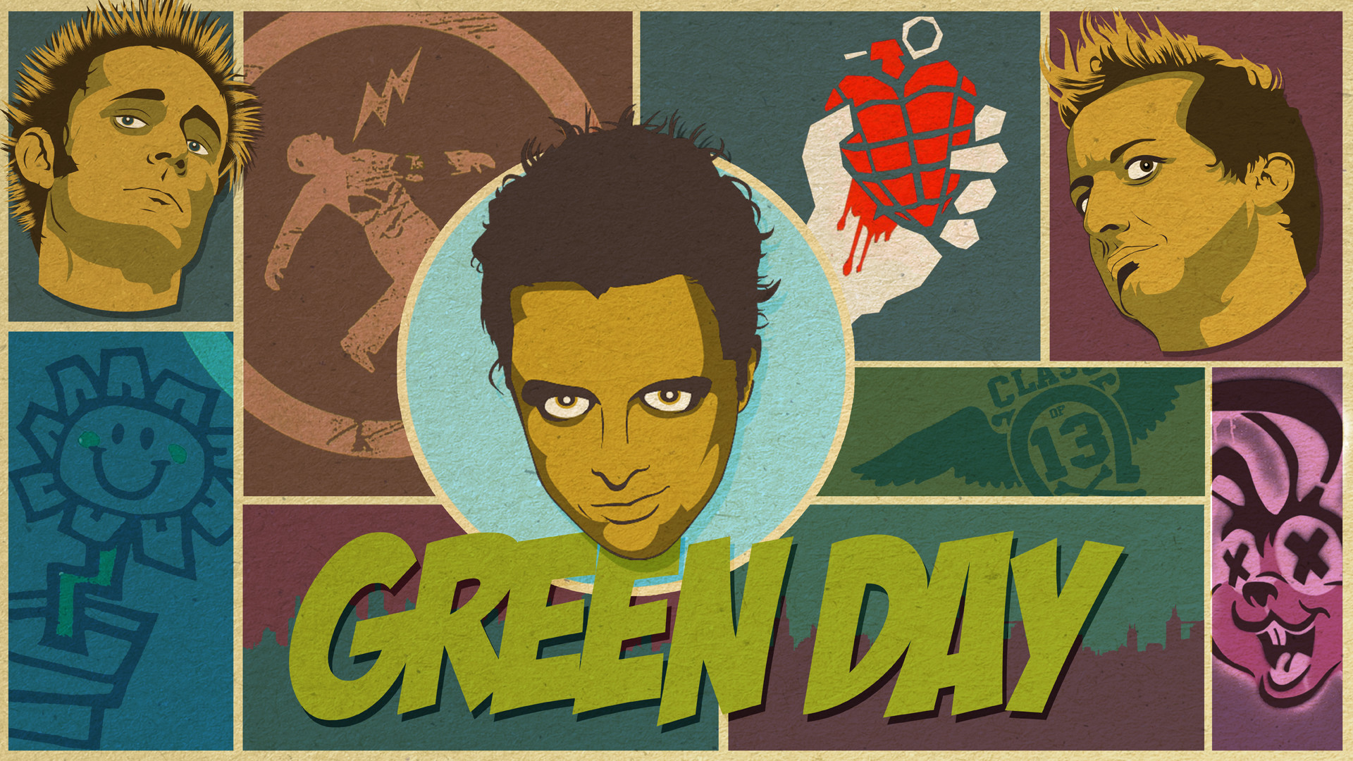 Green Day Wallpaper (87+ pictures)