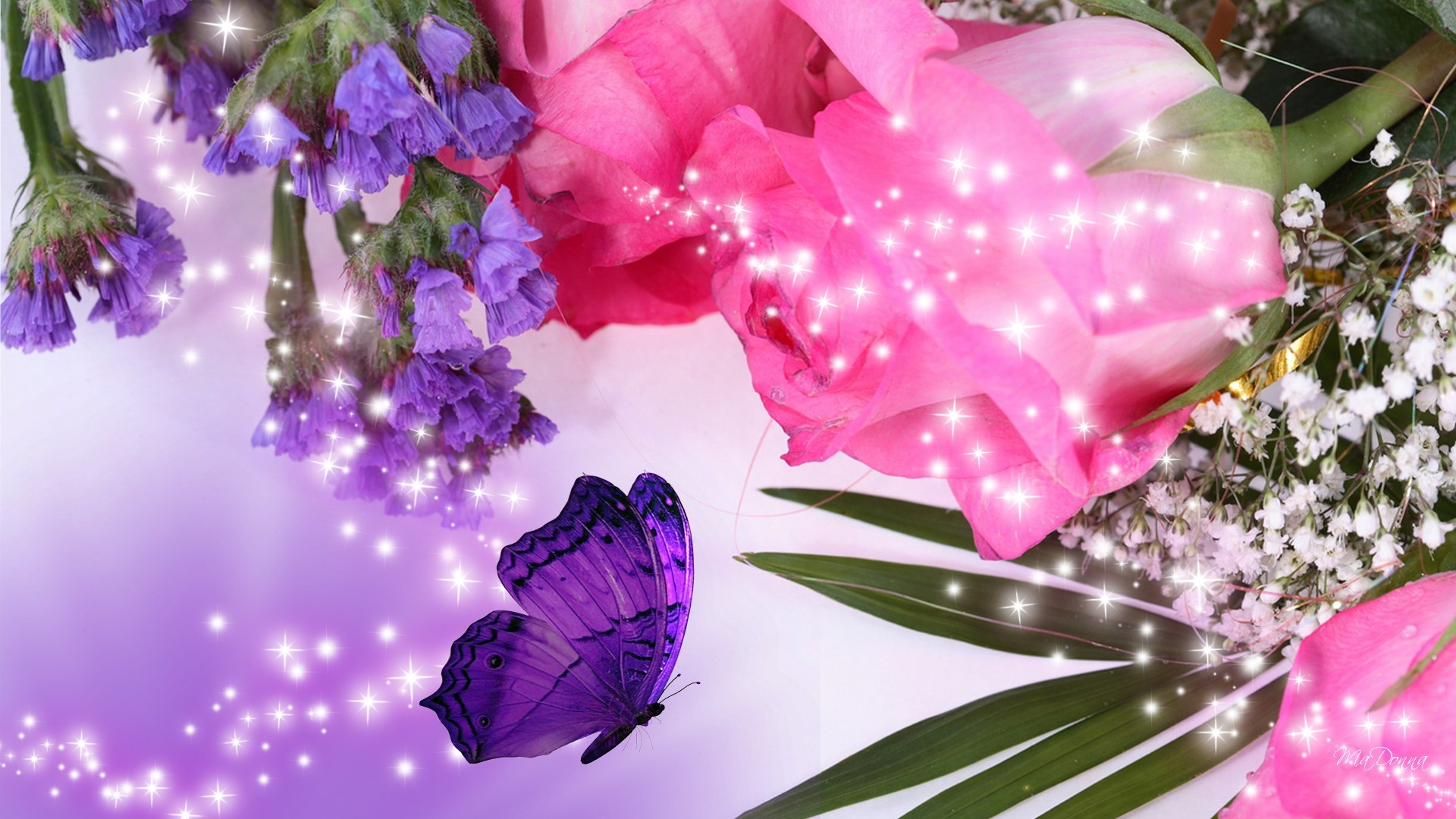 Purple Flower Backgrounds (60+ pictures) WallpaperSet