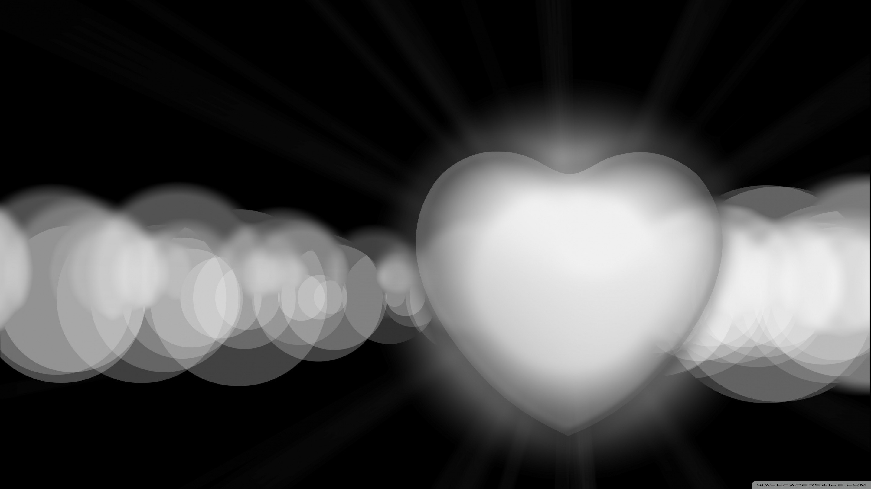 Black and White Heart Wallpaper (55+ pictures)