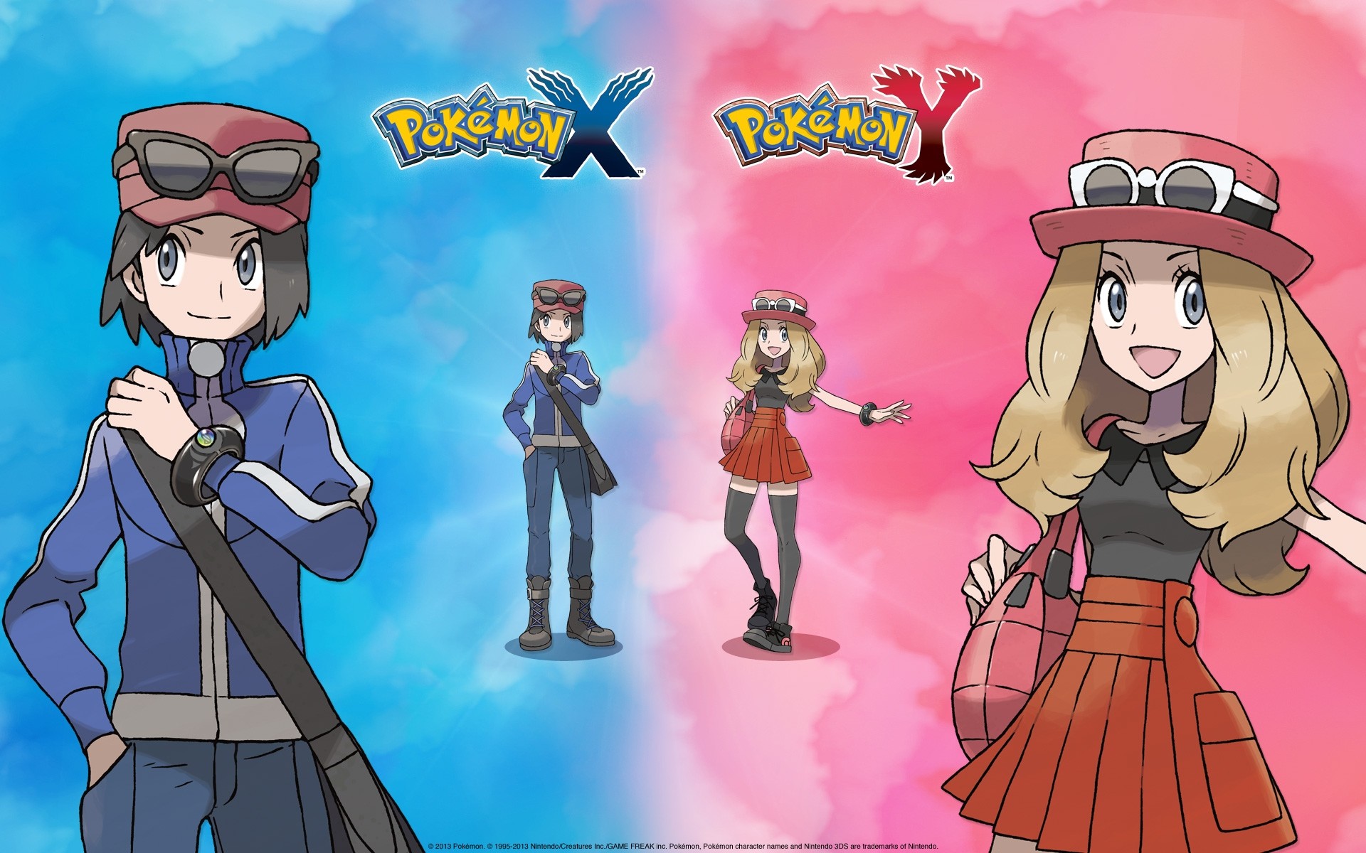 Pokemon X And Y Legendary Wallpaper