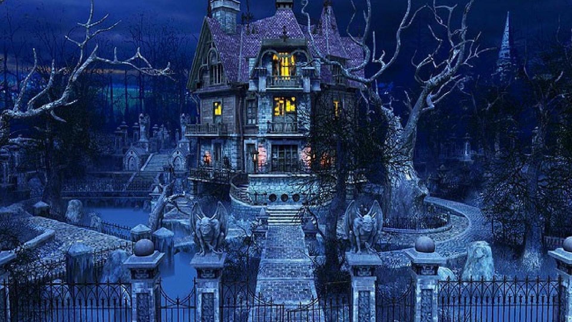 Haunted House Wallpaper Desktop (59+ pictures)