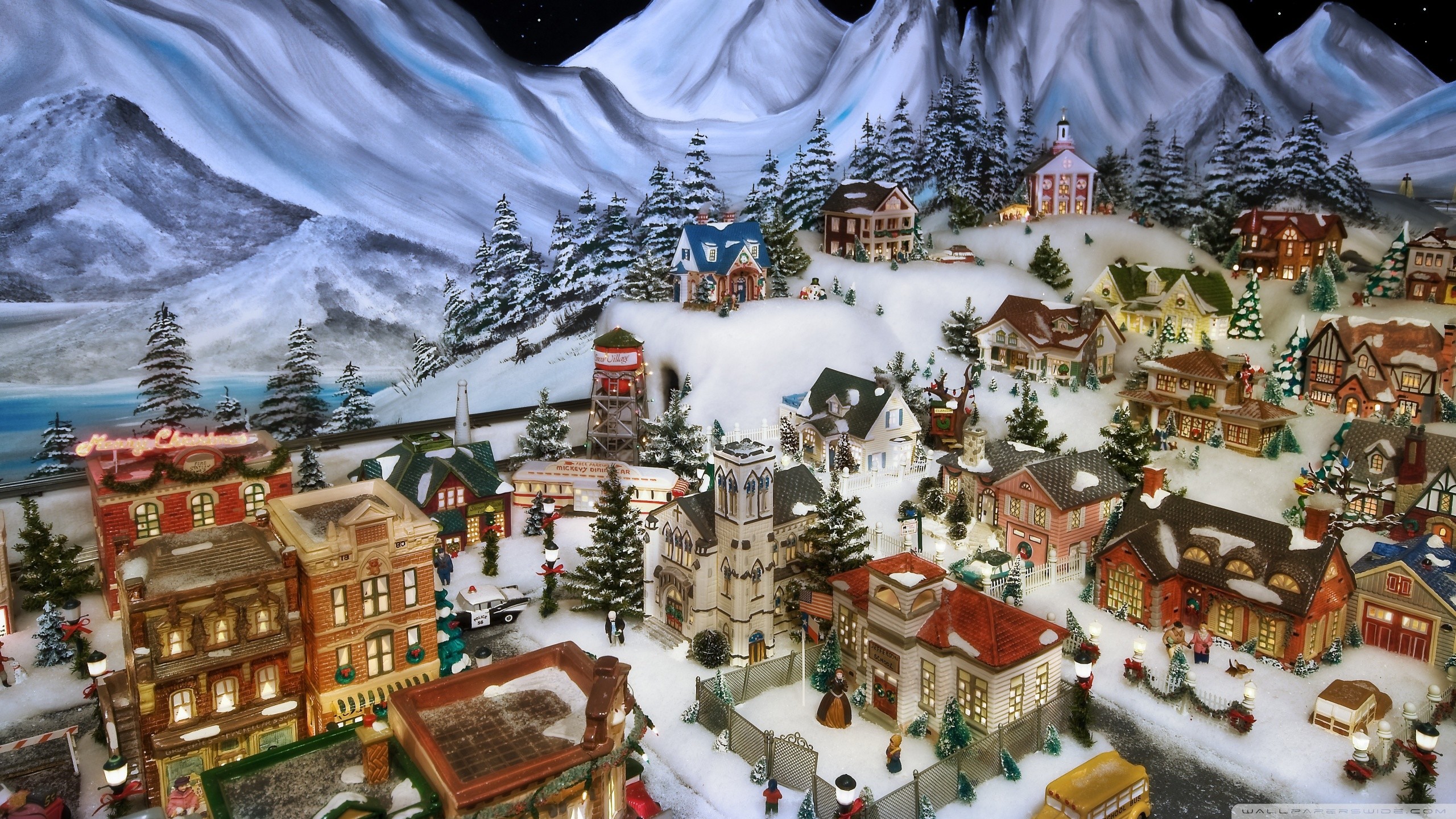 Christmas Village Wallpaper (55+ pictures)