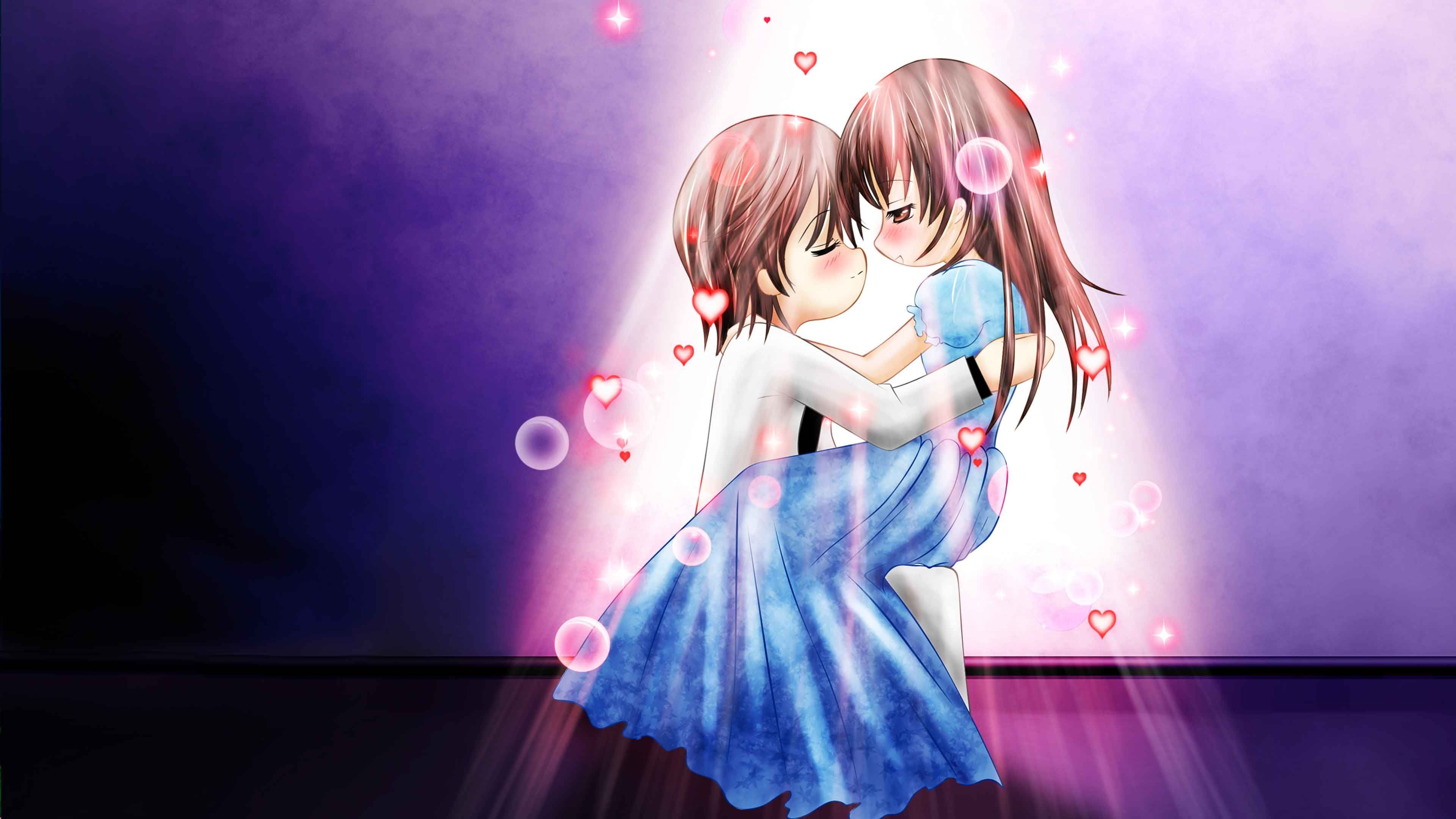 Romantic Couple Cartoon Wallpapers