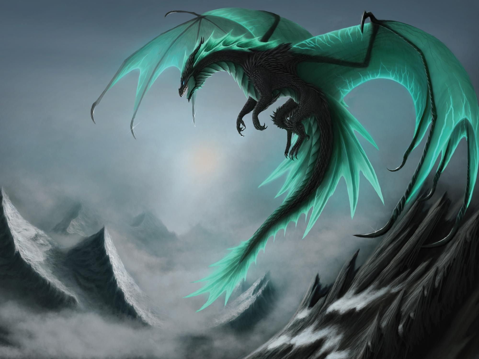 Awesome Dragon Wallpapers (80+ pictures)