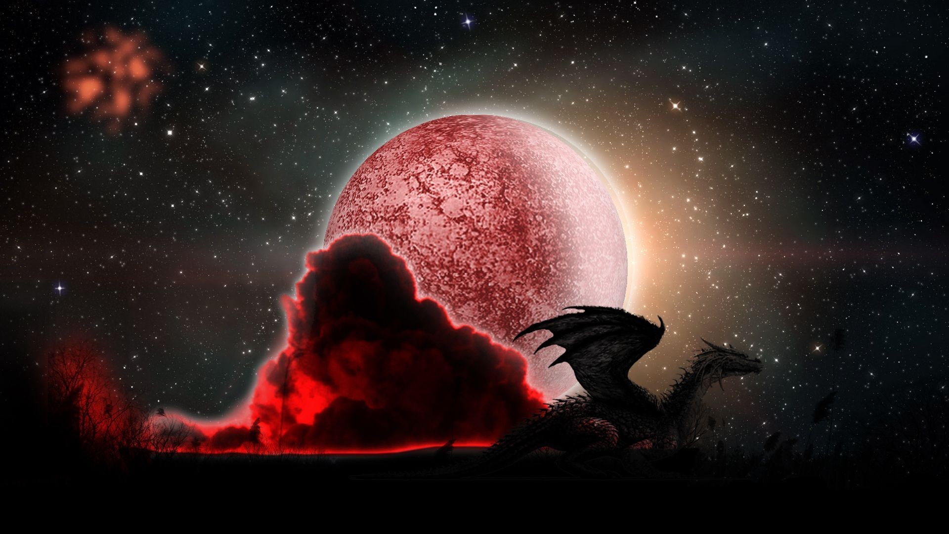 Red Moon Wallpaper (62+ pictures)