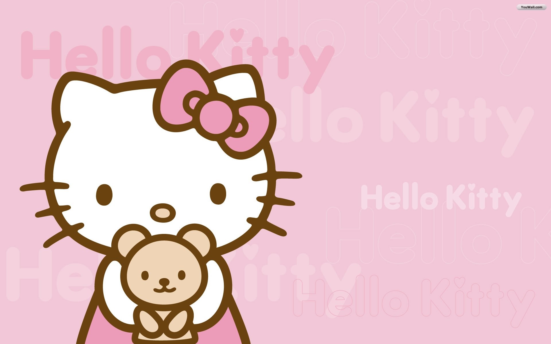 Hello Kitty Wallpaper Whatsapp Lucu Pink Renunganku