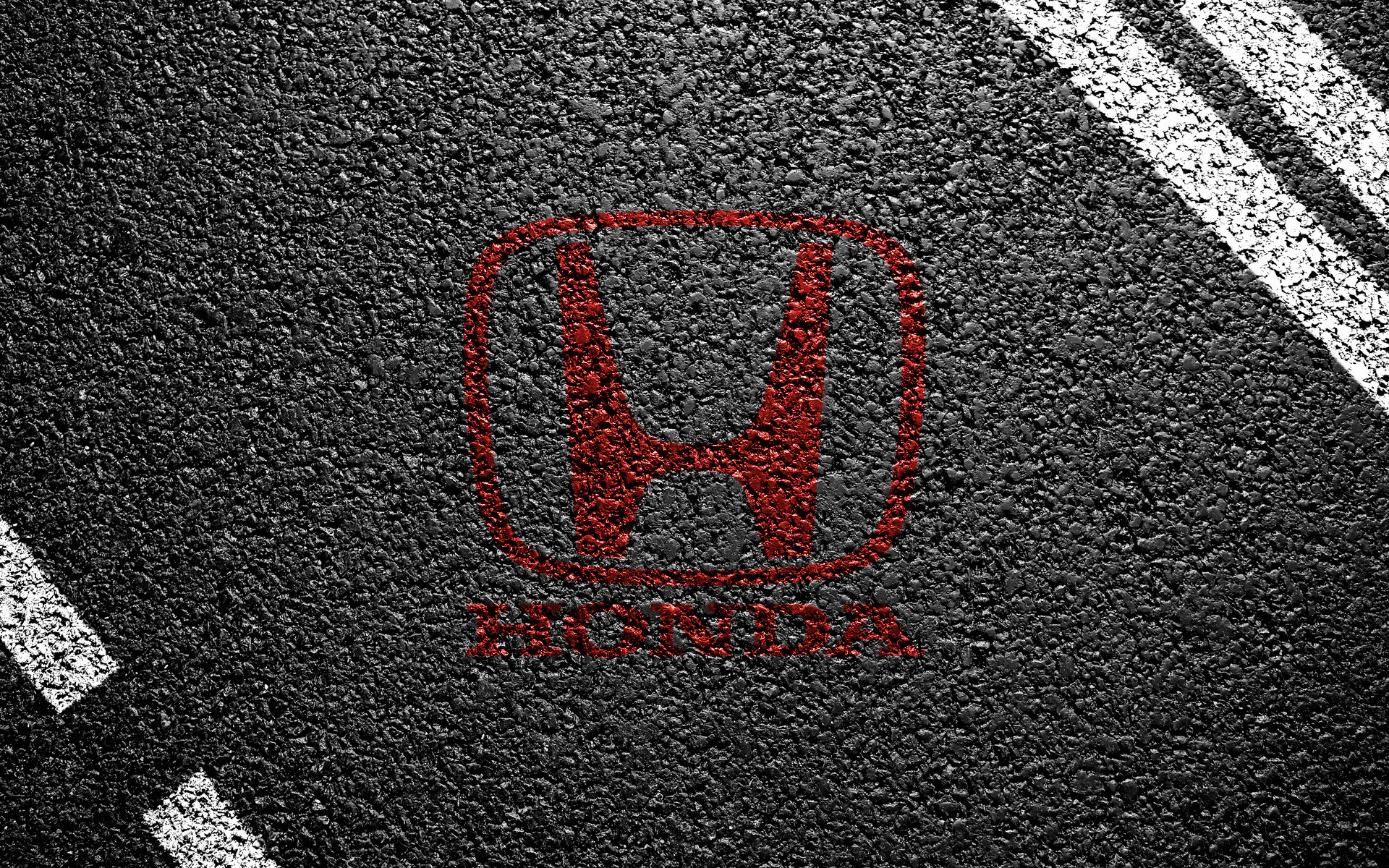 Black Honda Logo Wallpaper