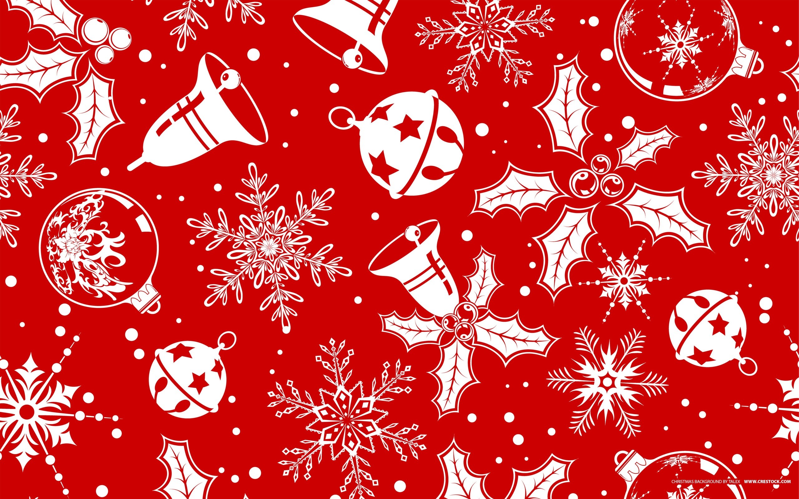 Red Christmas Wallpaper (67+ pictures)