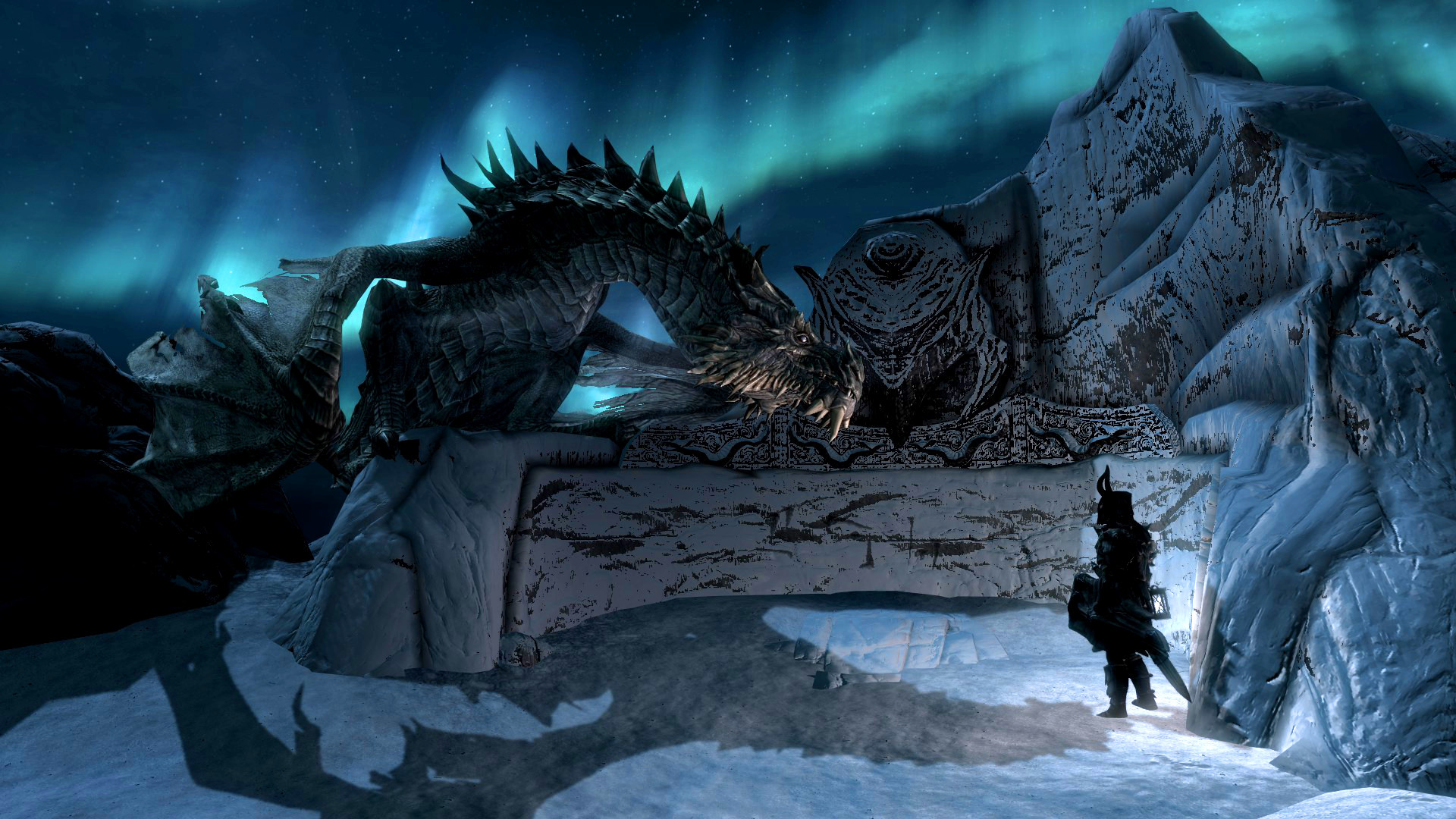 Skyrim Alduin Vs Paarthurnax