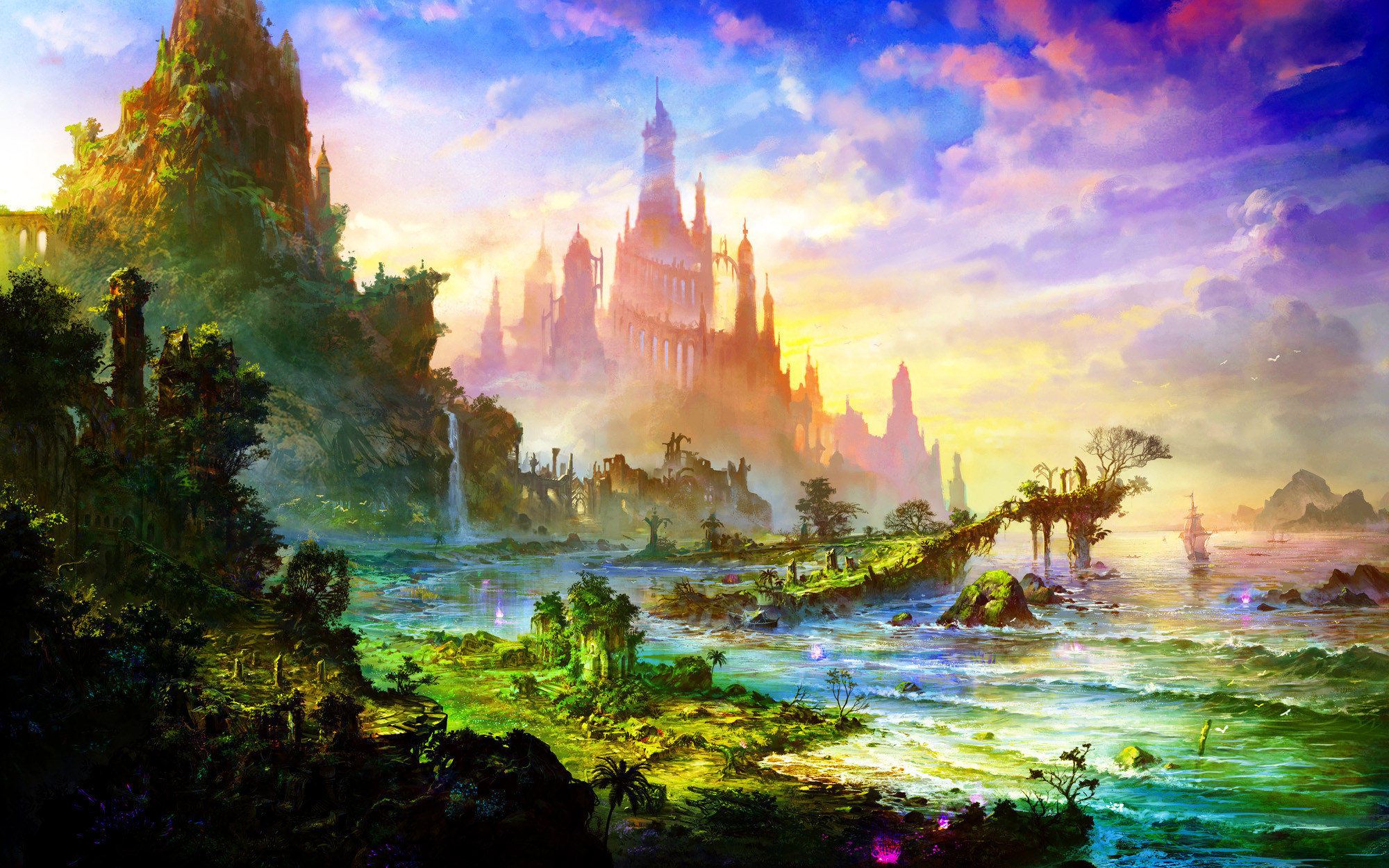 Fantasy Backgrounds (68+ pictures) - WallpaperSet