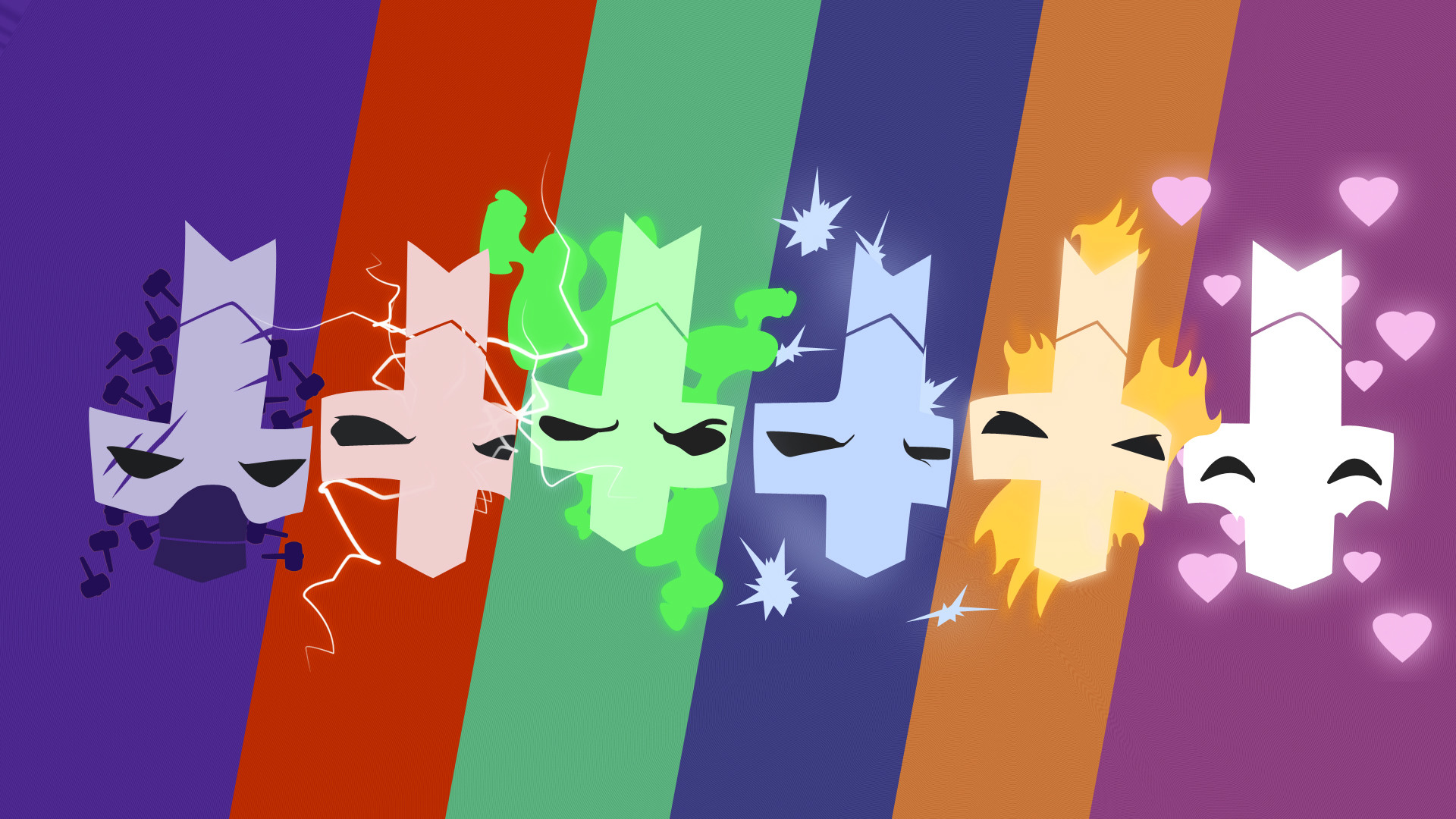Purple Knight Castle Crashers