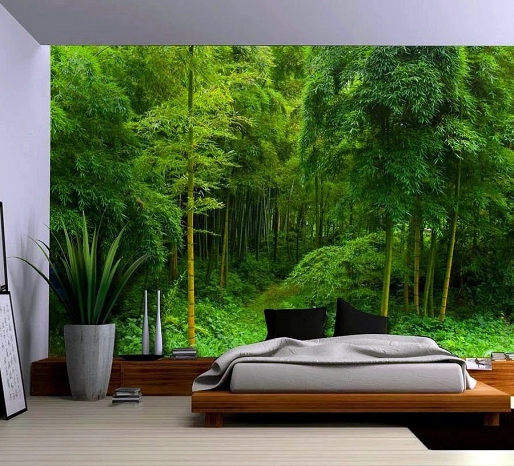 Forest Wall Mural Wallpapers Free Forest Wall Mural Backgrounds