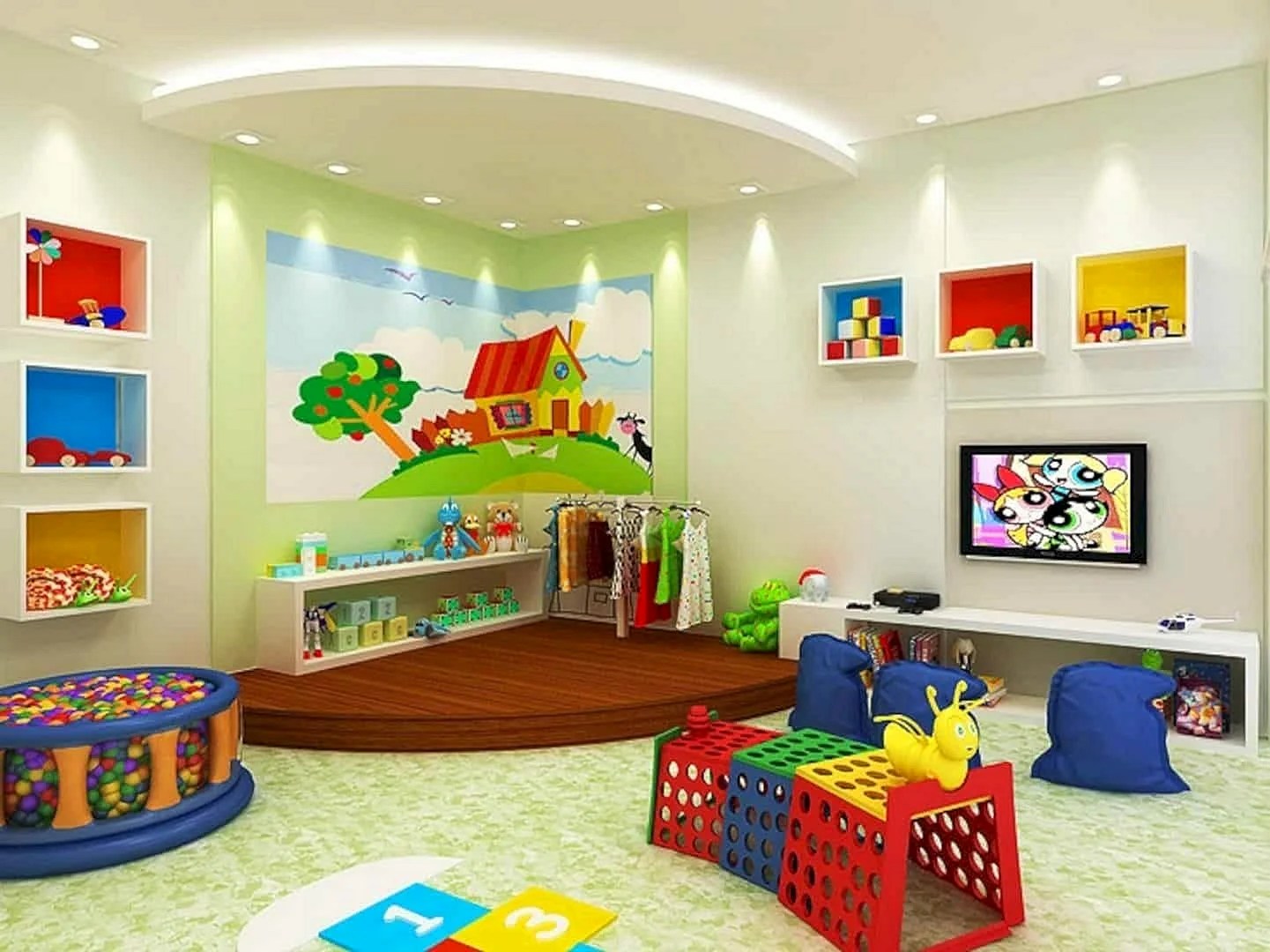 Childrens Playroom Wallpapers WallpapersHigh