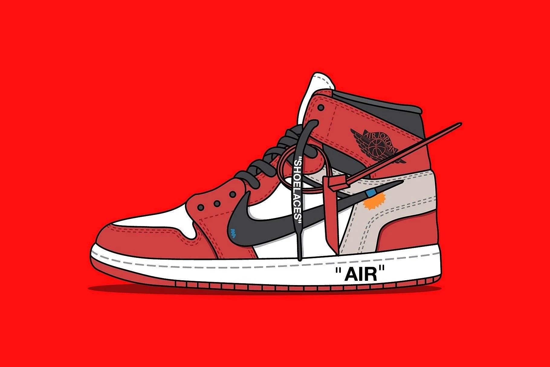 Cartoon Air Jordan 1 Wallpapers WallpapersHigh