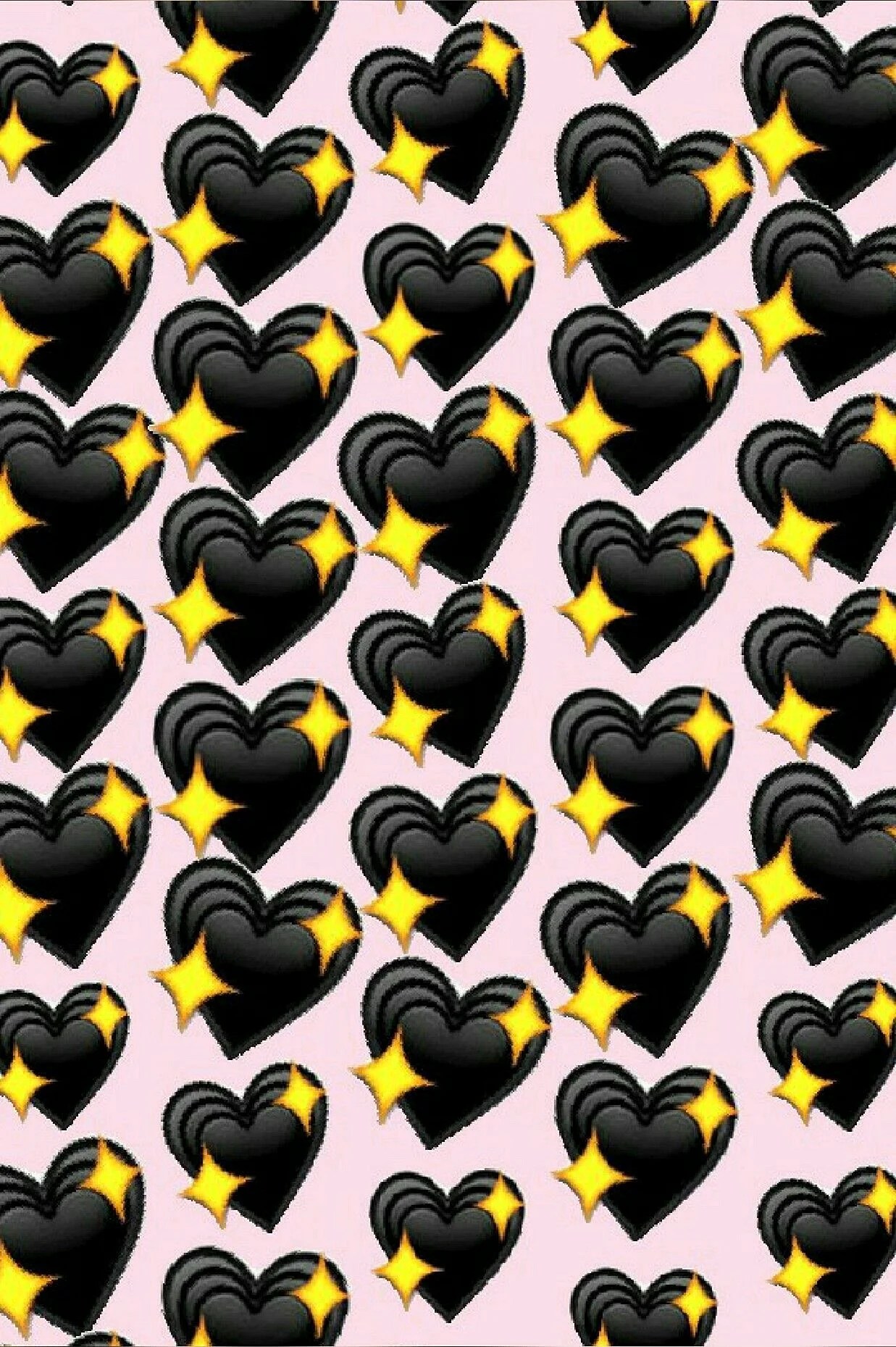 Download Black Heart Emoji Wallpaper WallpapersHigh