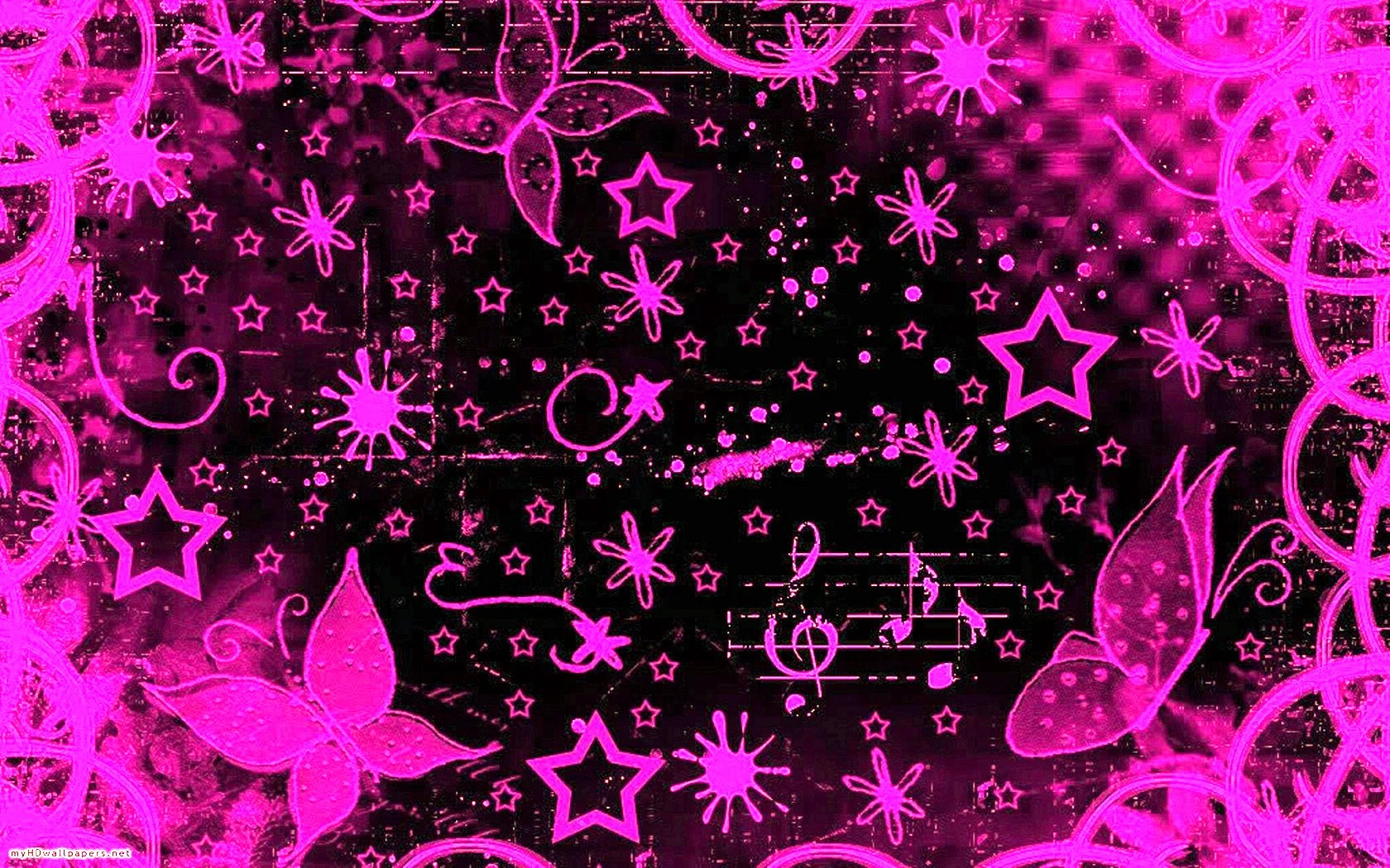 Download Black Pink Background Wallpaper WallpapersHigh