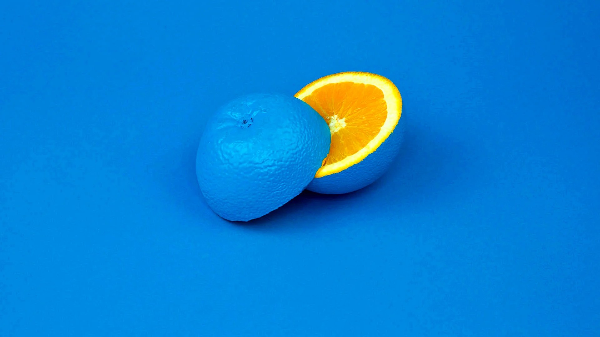 Aesthetic Blue And Orange Wallpapers WallpapersHigh