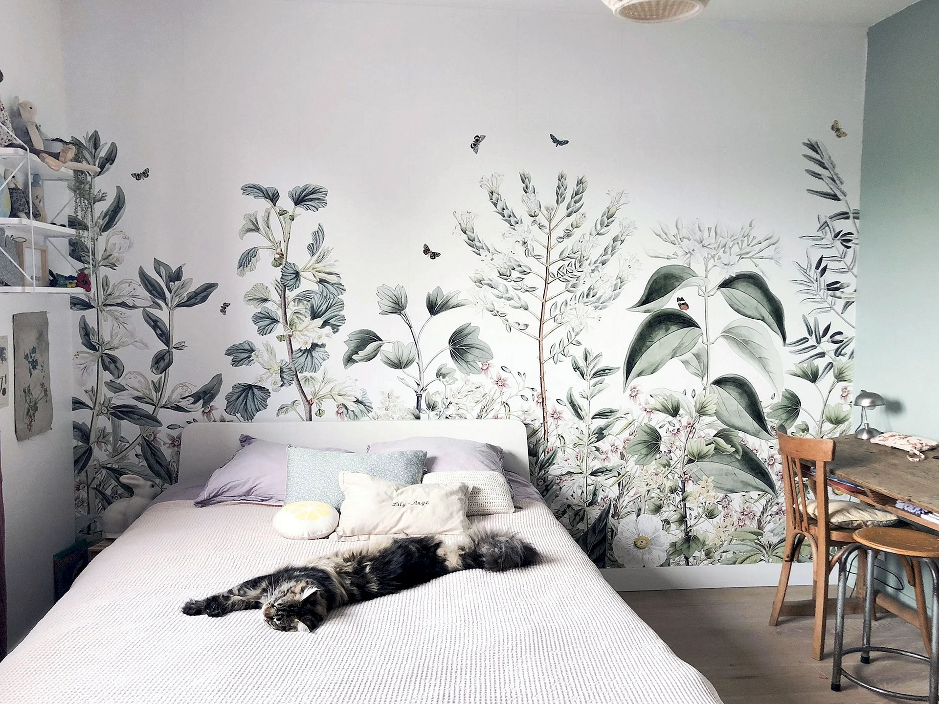 Botanical Wall Mural Wallpapers WallpapersHigh
