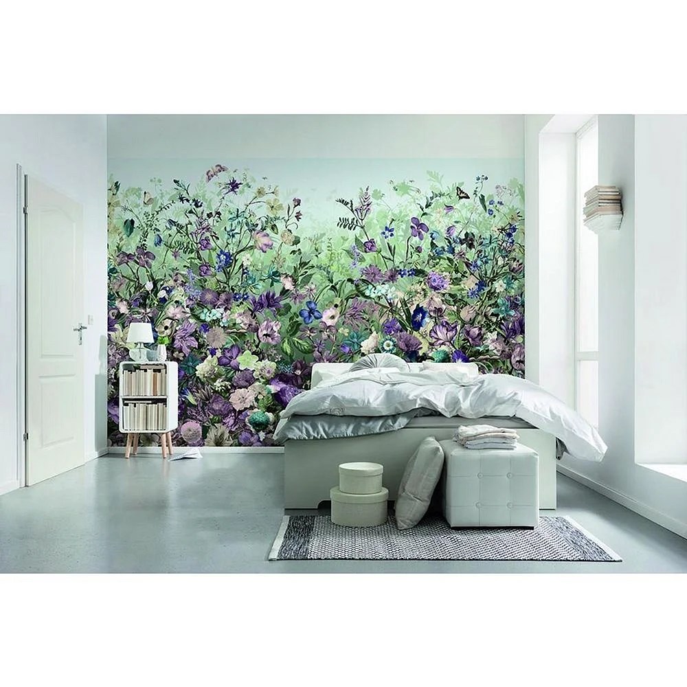 Botanical Wall Mural Wallpapers WallpapersHigh