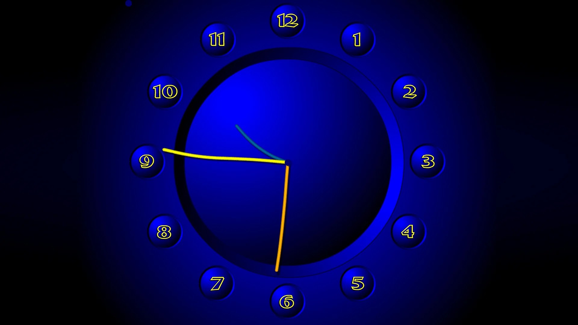 Digital Clock Screensavers Wallpapers Free Digital Clock Screensavers