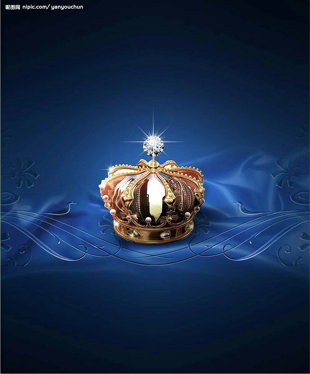 Blue Crown Wallpapers Free Blue Crown Backgrounds WallpapersHigh