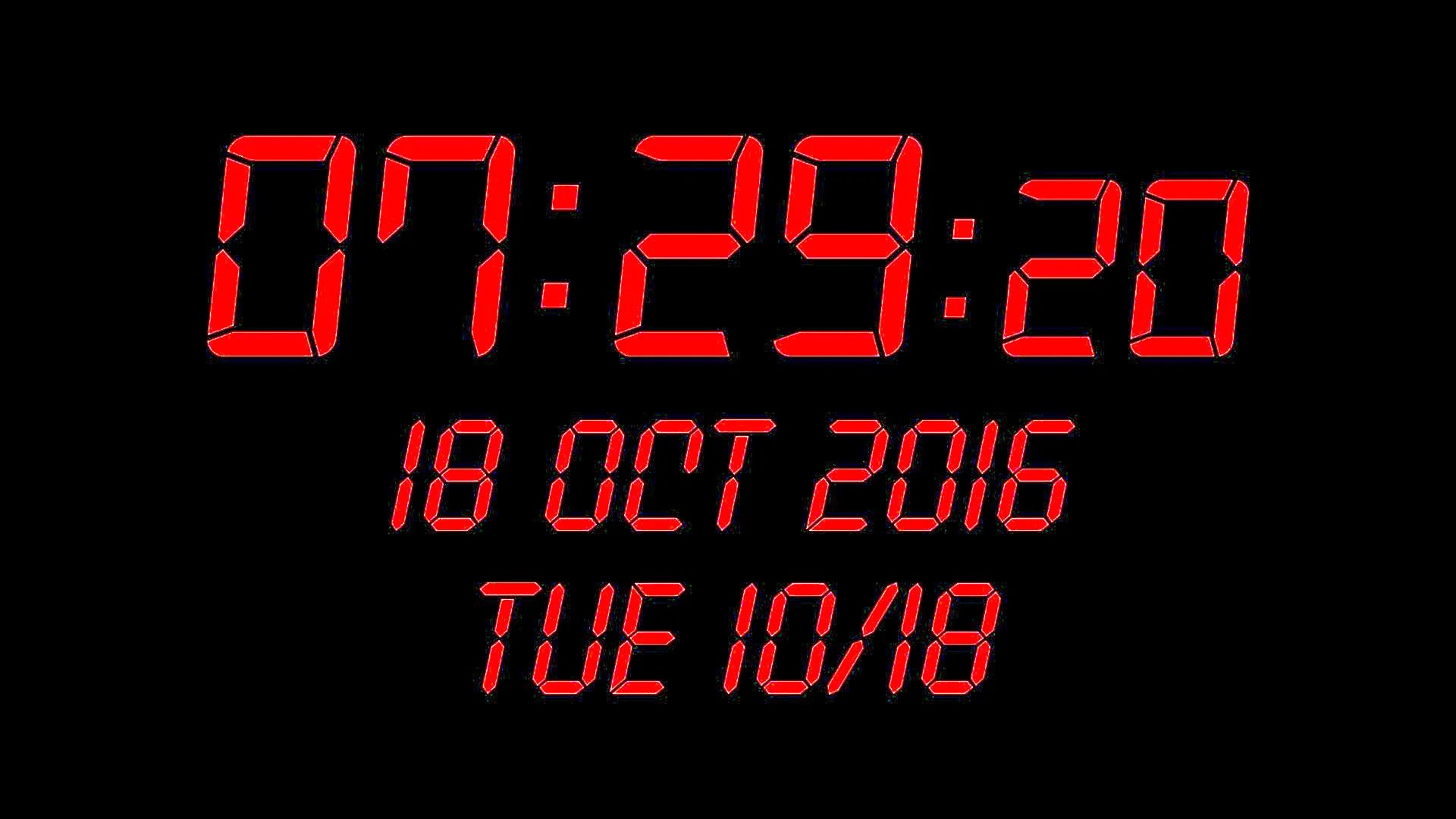 Digital Clock Live PC Wallpapers WallpapersHigh