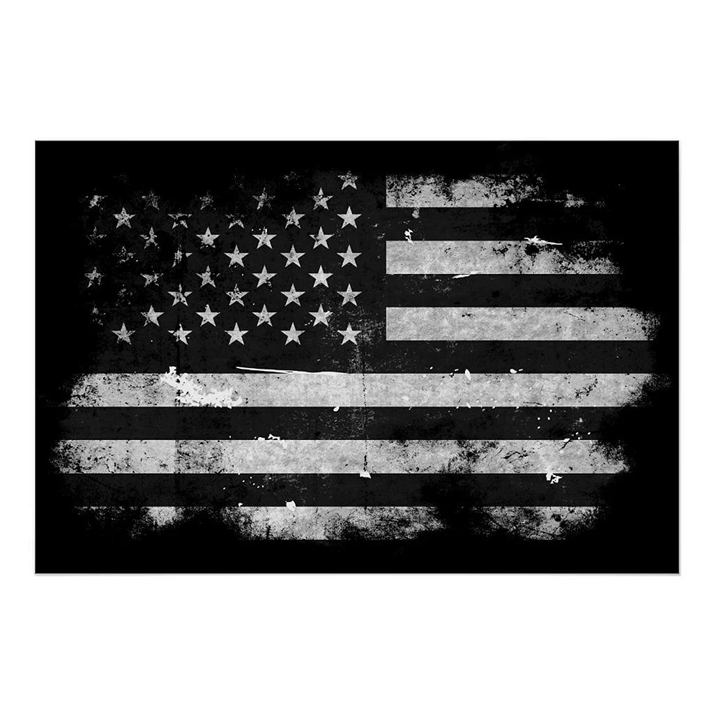 Black And White American Flag Wallpapers Free Black And White