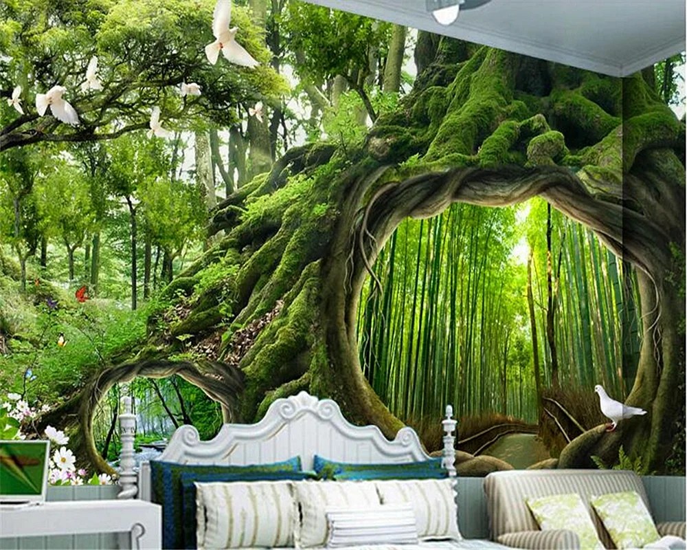 Rainforest Wall Mural Wallpapers WallpapersHigh