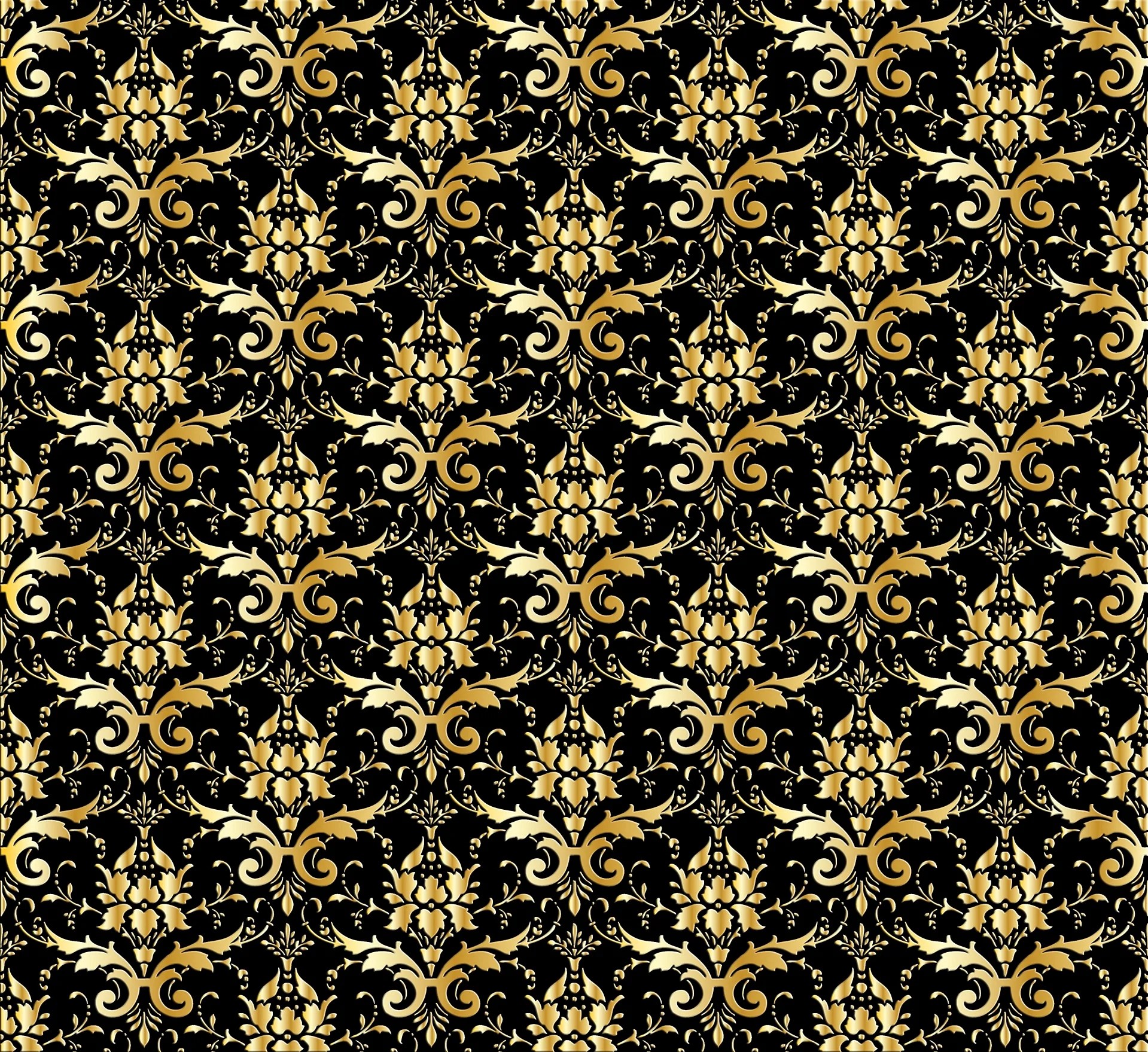 Black And Gold Damask Wallpapers Free Black And Gold Damask