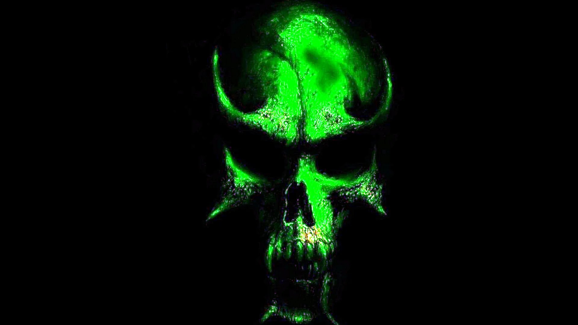 Cool Green Fire Skull Wallpapers Free Cool Green Fire Skull