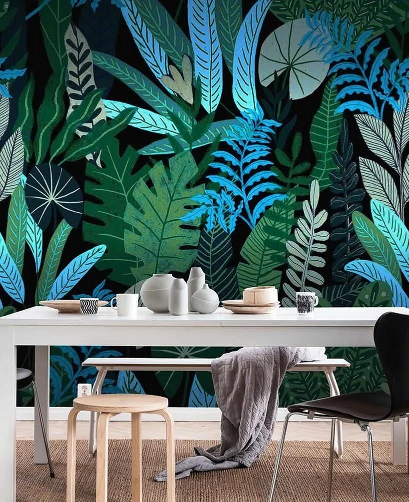 Jungle Wall Mural Wallpapers Free Jungle Wall Mural Backgrounds