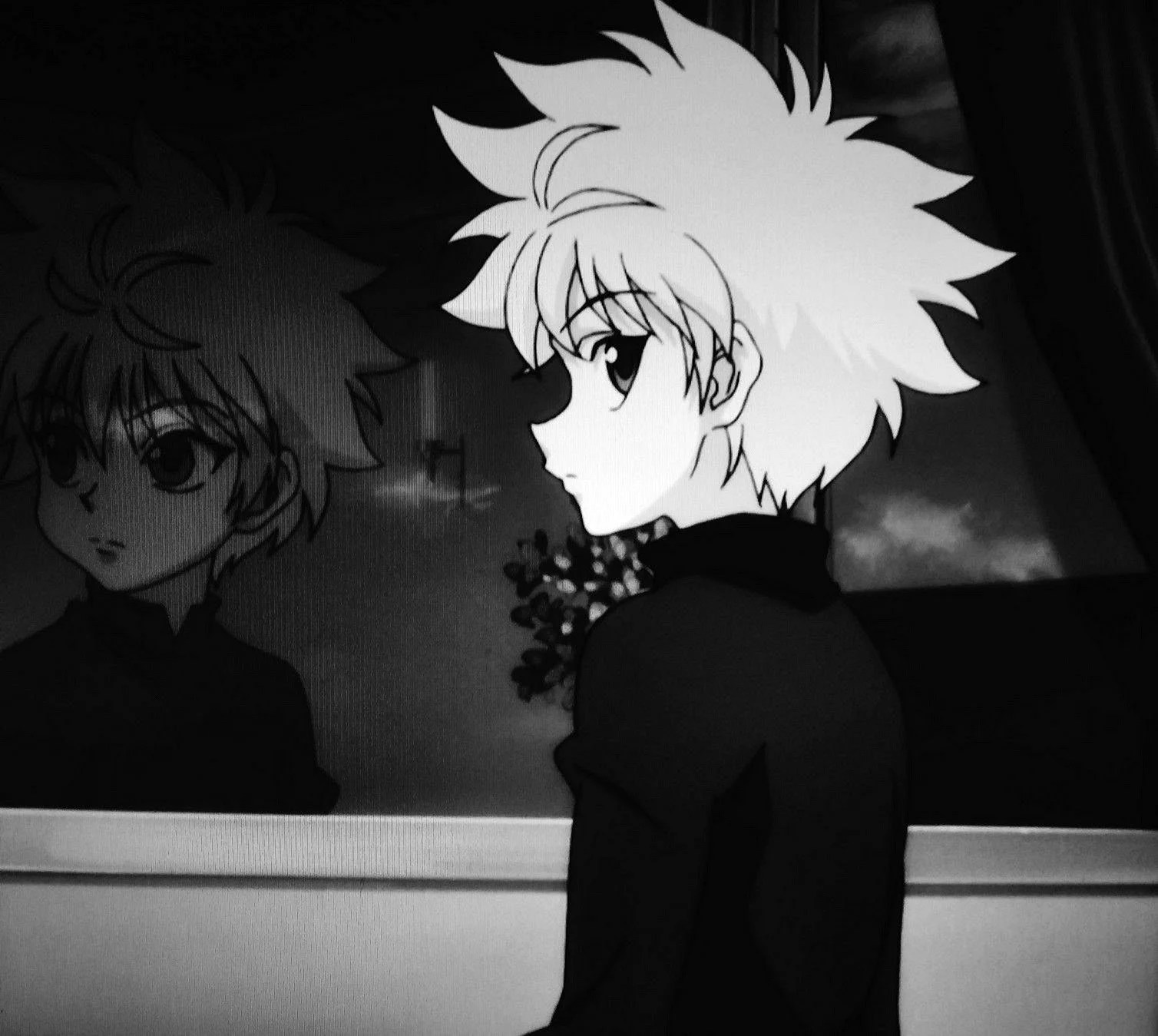 Killua Black And White Wallpapers WallpapersHigh