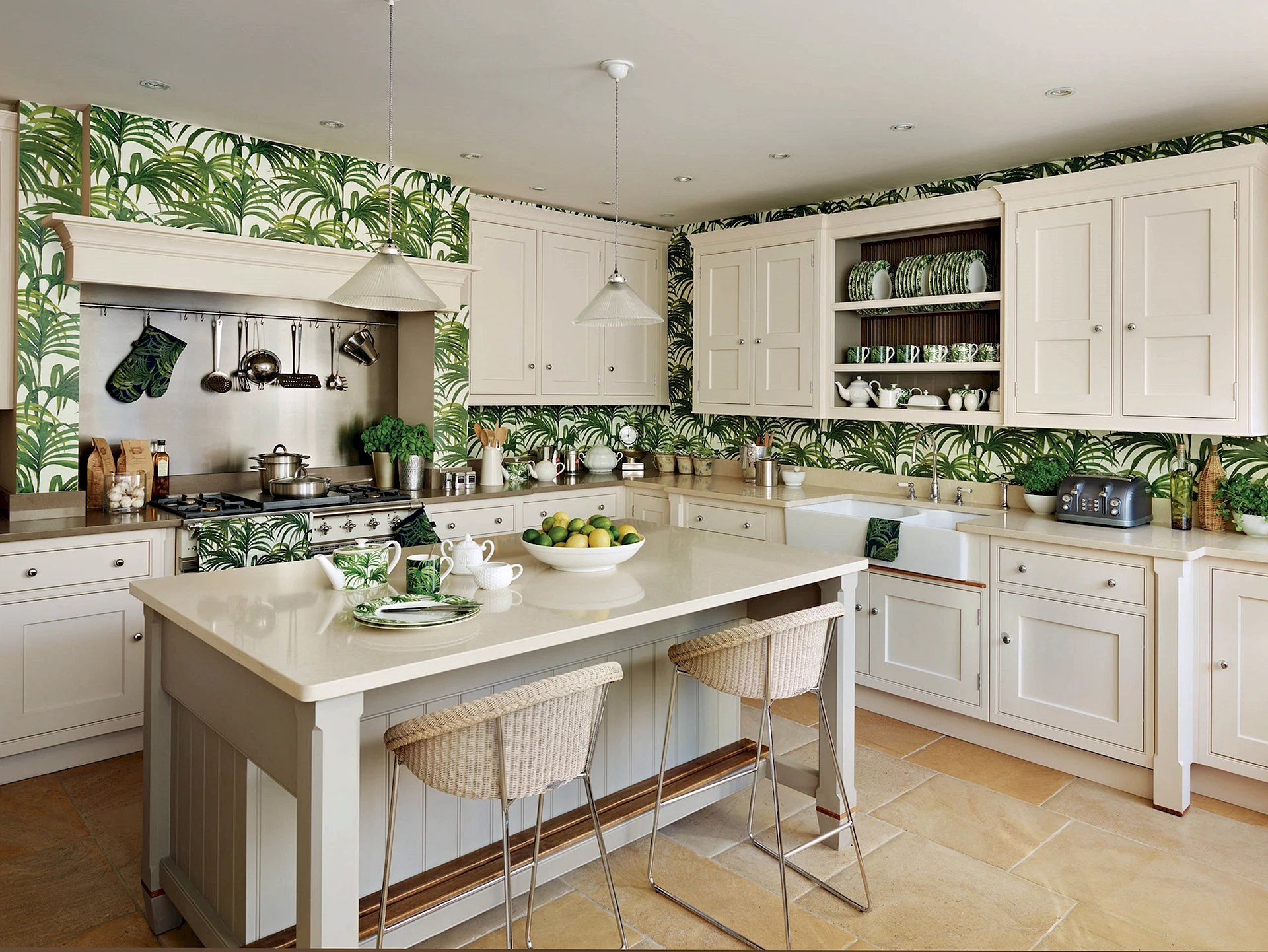 Download Kitchen In Nature Wallpaper WallpapersHigh
