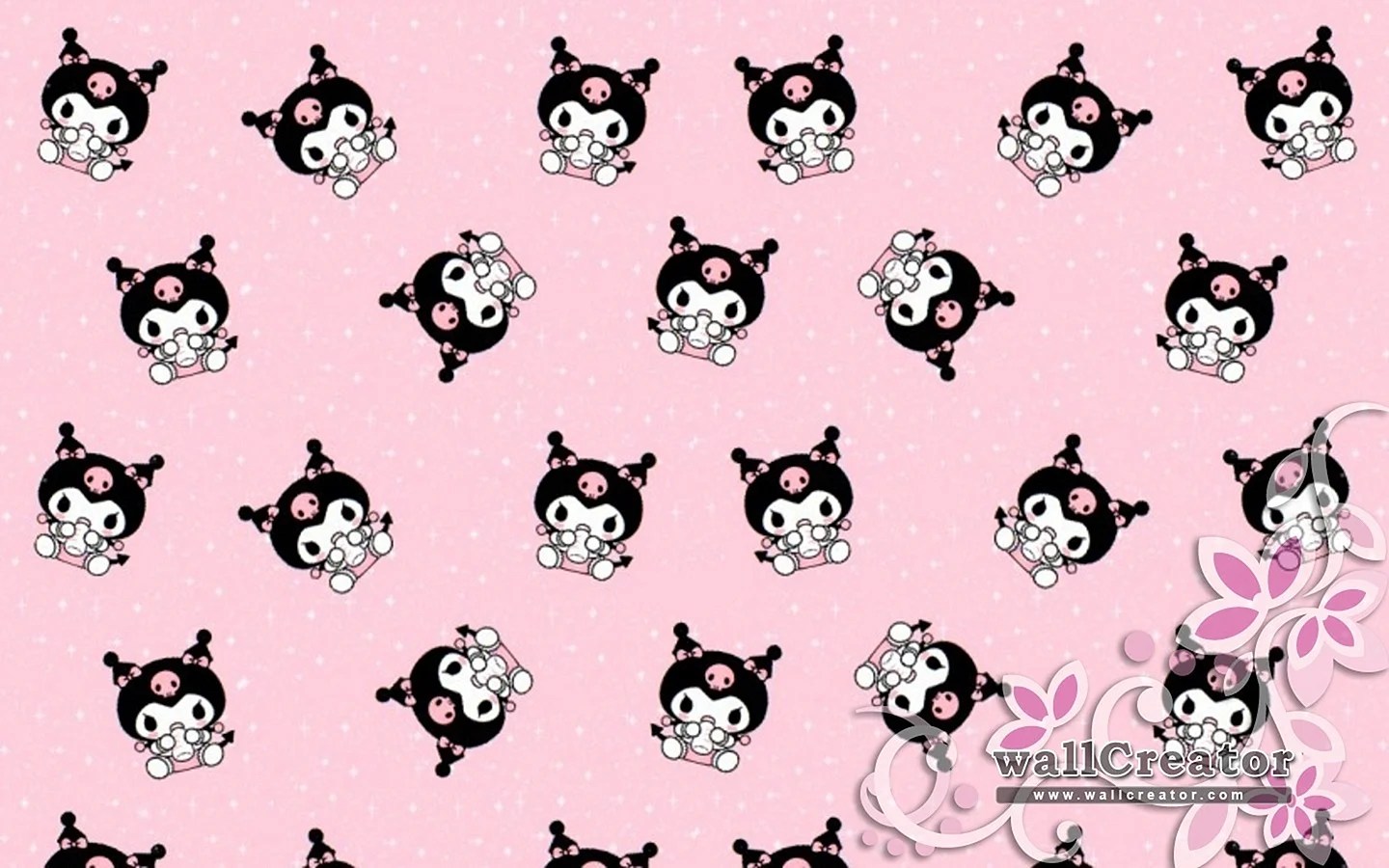 Kuromi Black Wallpapers Free Kuromi Black Backgrounds WallpapersHigh